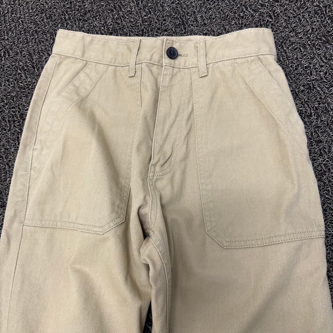 UNIFORM BRIDGE 유니폼브릿지 코튼 면바지 베이지 S 상품이미지3