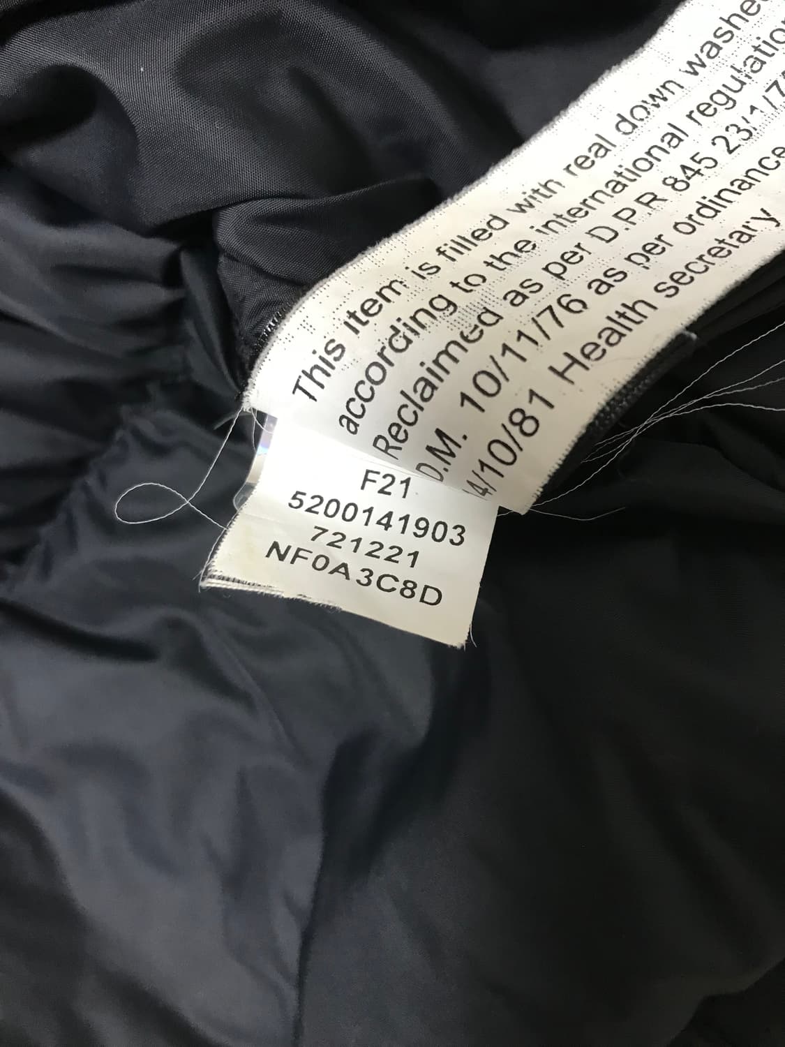 노스페이스 눕시 패딩  상품이미지6