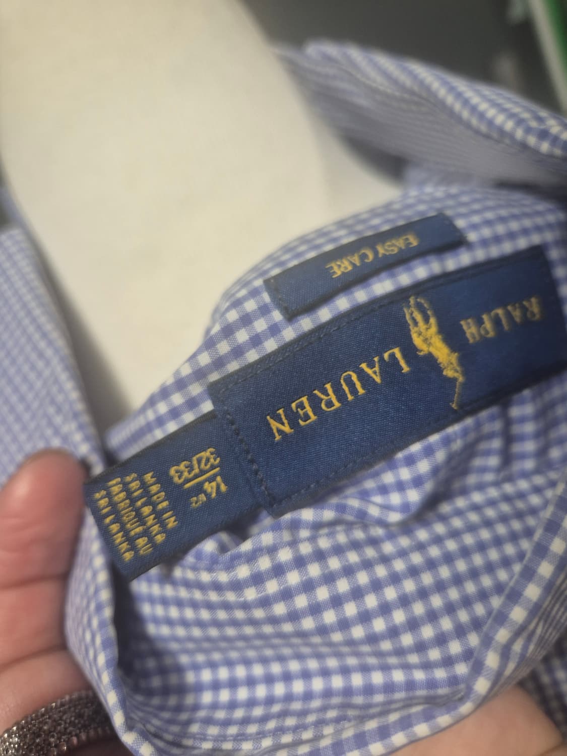 폴로 랄프로렌 체크 남방 상품이미지4