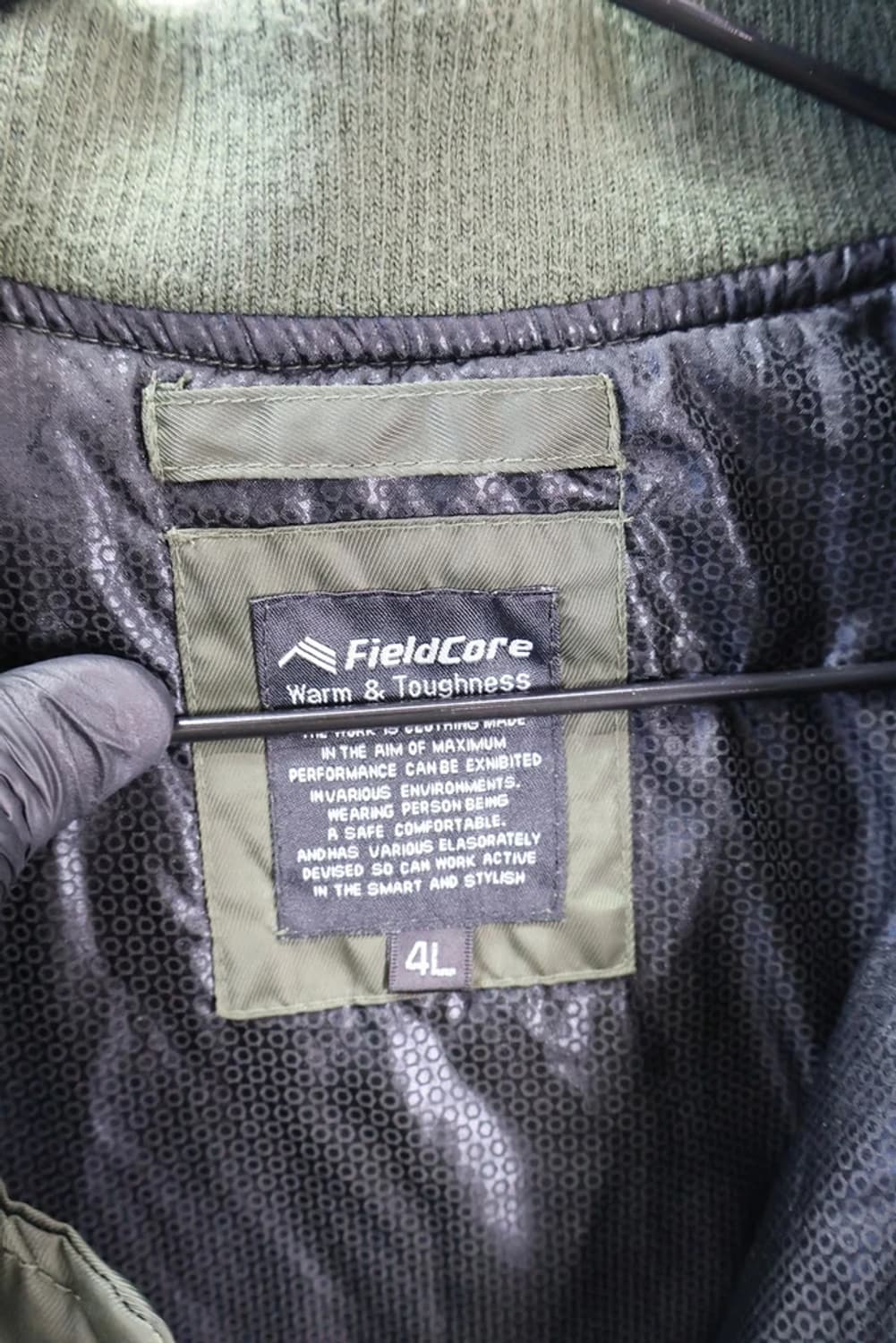 FieldCore MA-1 패딩 블루종 상품이미지6