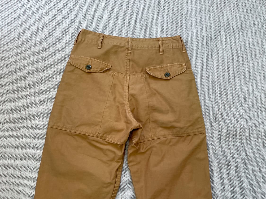 브루나보인 덱 컨버스 버튼플라이 팬츠 상품이미지3