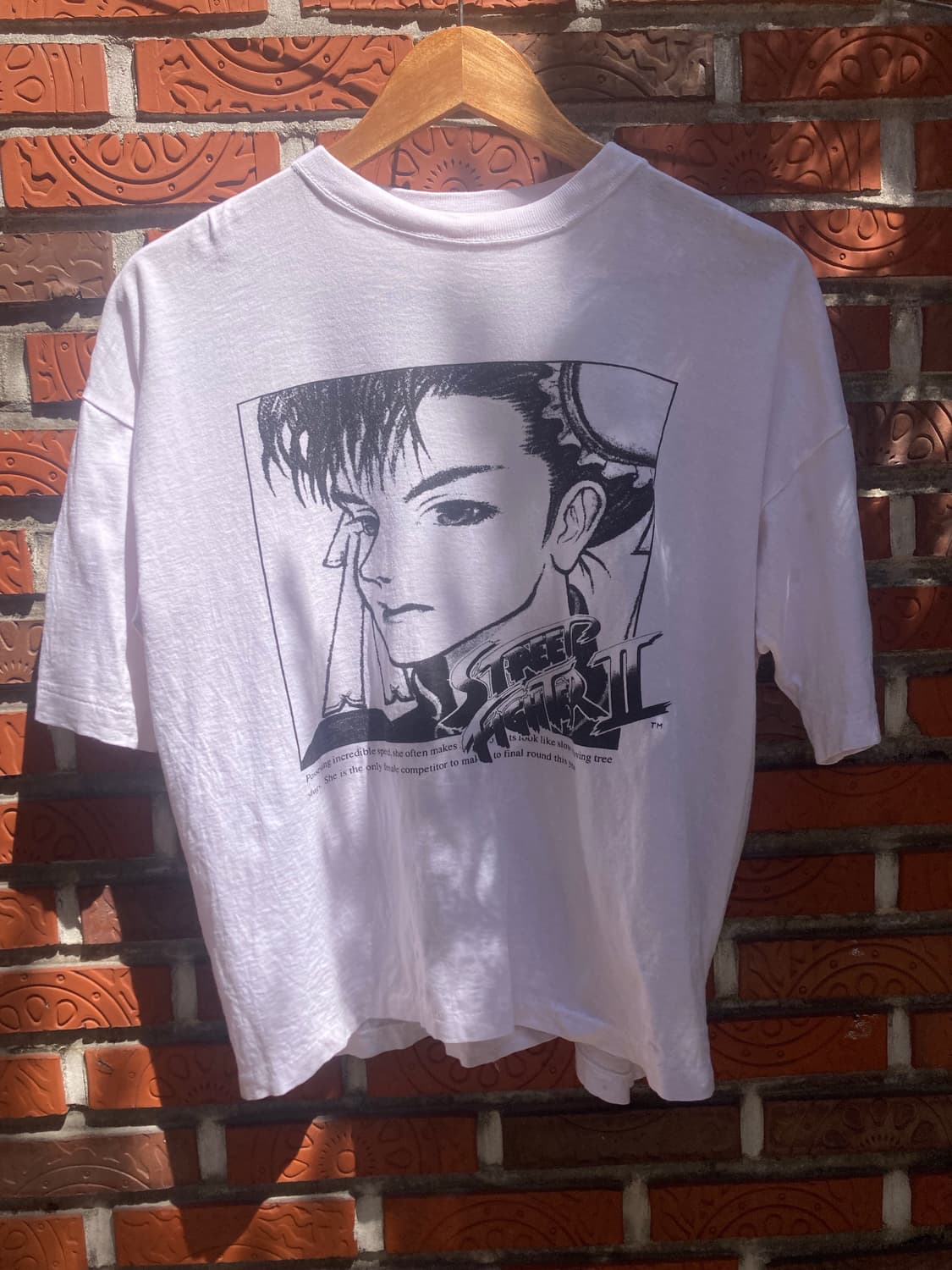 90s street fighter chun-li tshirt 상품이미지1