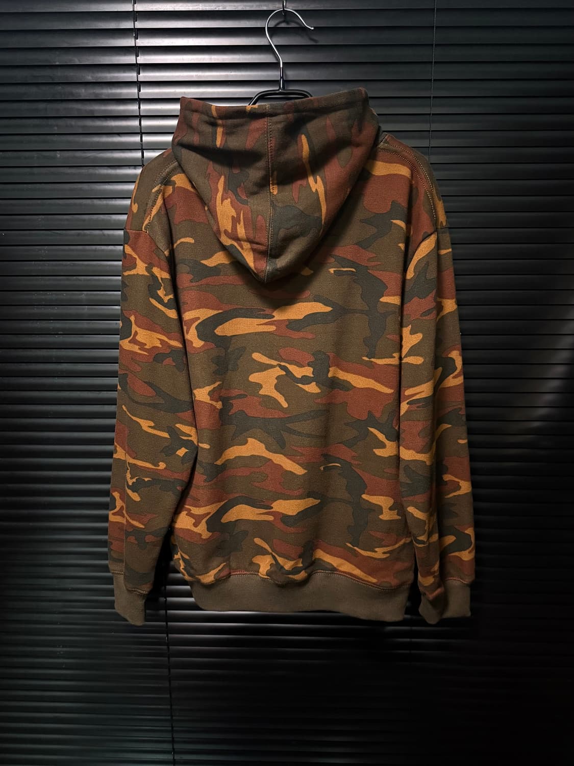 HeyBig 카모 스웻 후드 후디 밀리터리 워크 군인 털 L 100 아메 상품이미지4