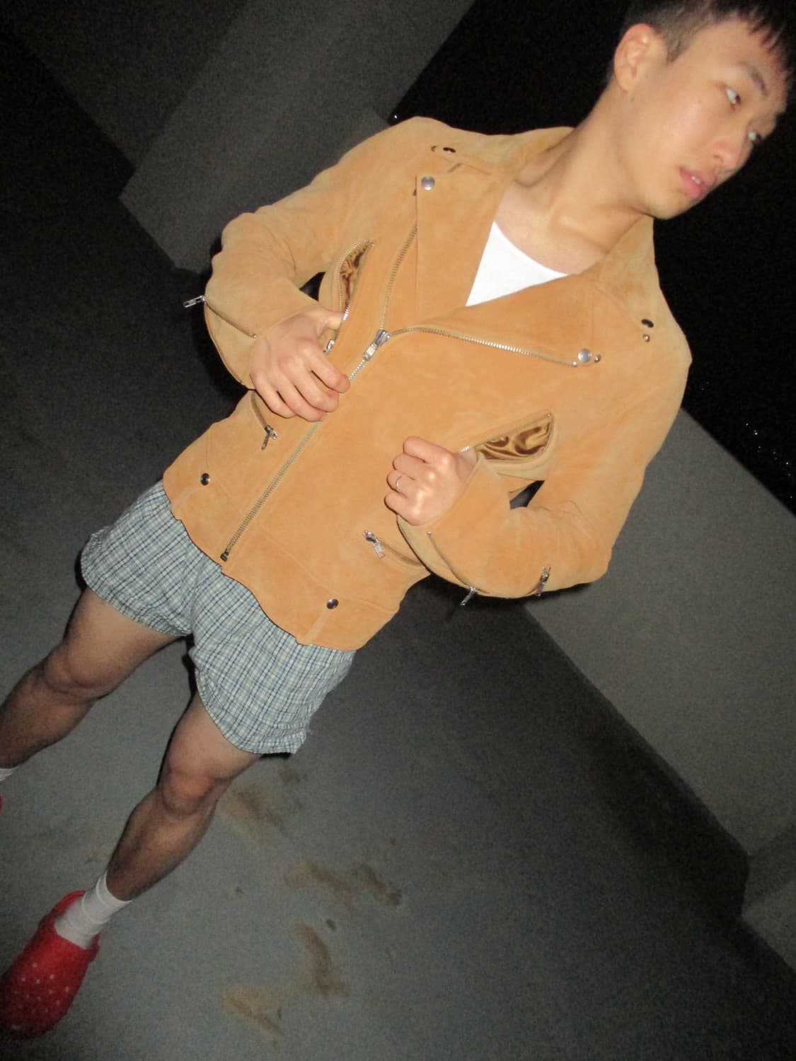 단단묵직 비바 스튜디오 스웨이드 자켓 상품이미지3