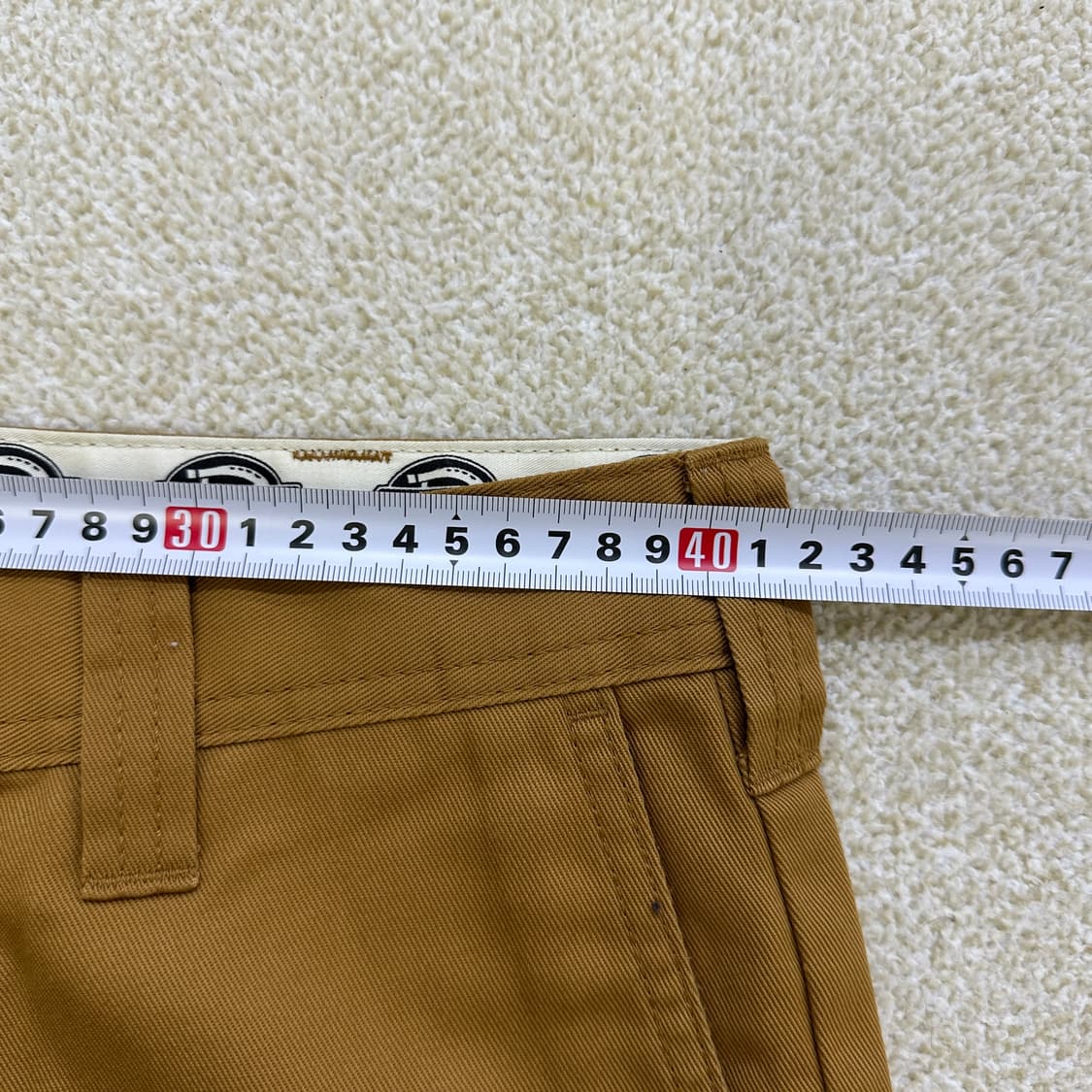 실측확인 디키즈 남성용 면바지 0320D 상품이미지6