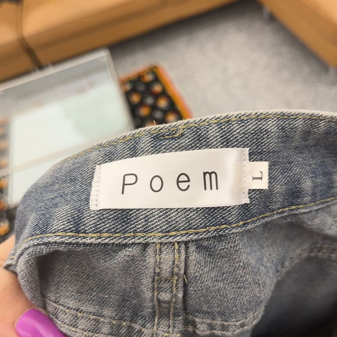 빈티지 올드스쿨 멀티포켓 데님 카고팬츠 L C07352 상품이미지5