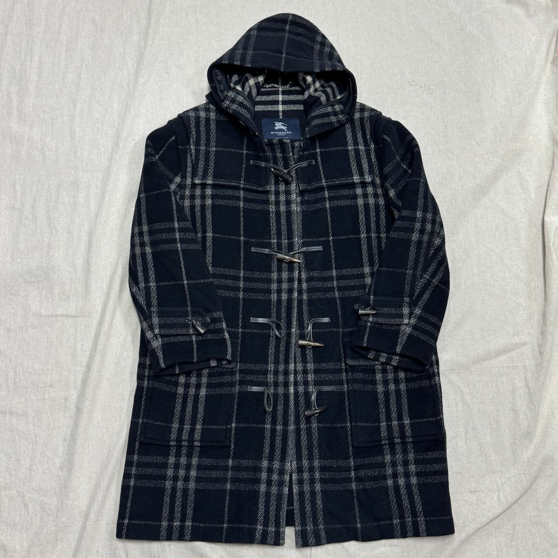 버버리 90s og 빈티지 체크 더플코트 100 ~ 105 상품이미지1