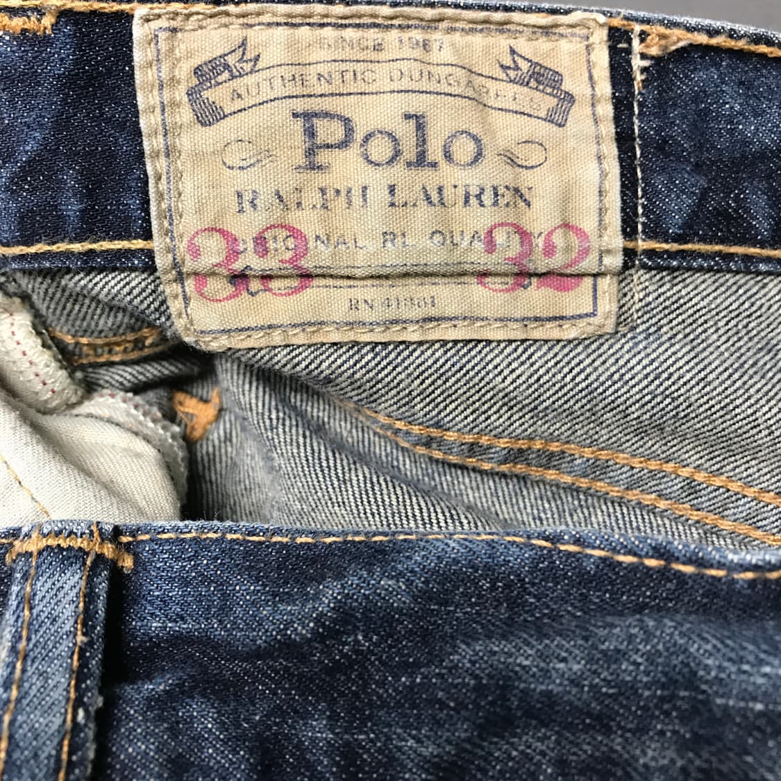 폴로 랄프로렌 데님 팬츠 33/32 상품이미지7