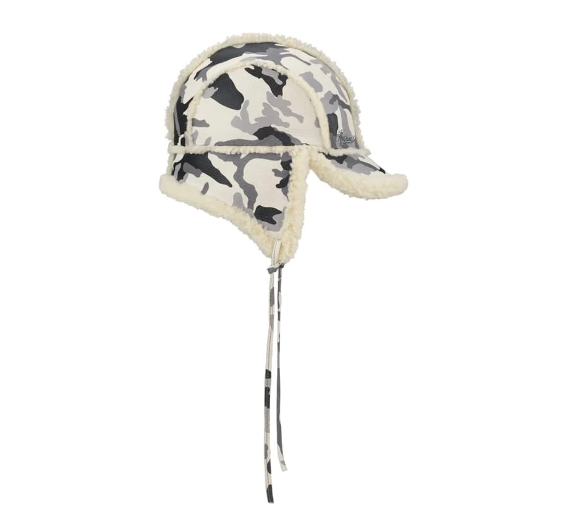 Shearling Lined Earflap Cap 상품이미지3