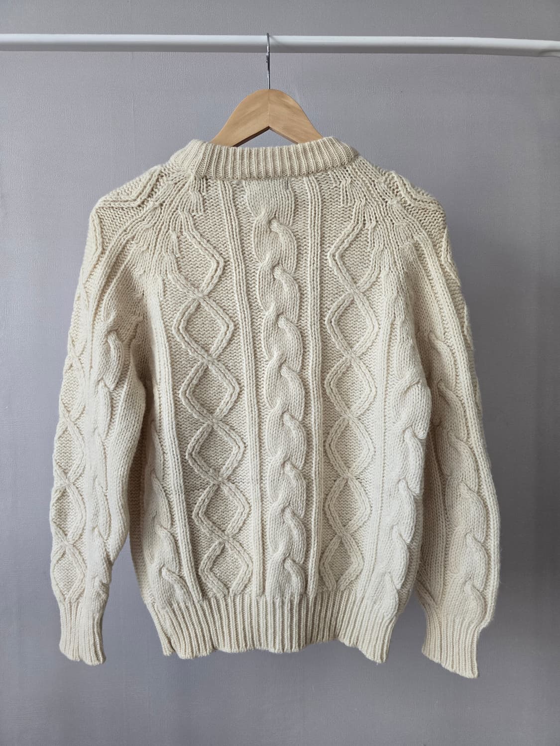 Giovanni 울100% 케이블 니트 상품이미지3