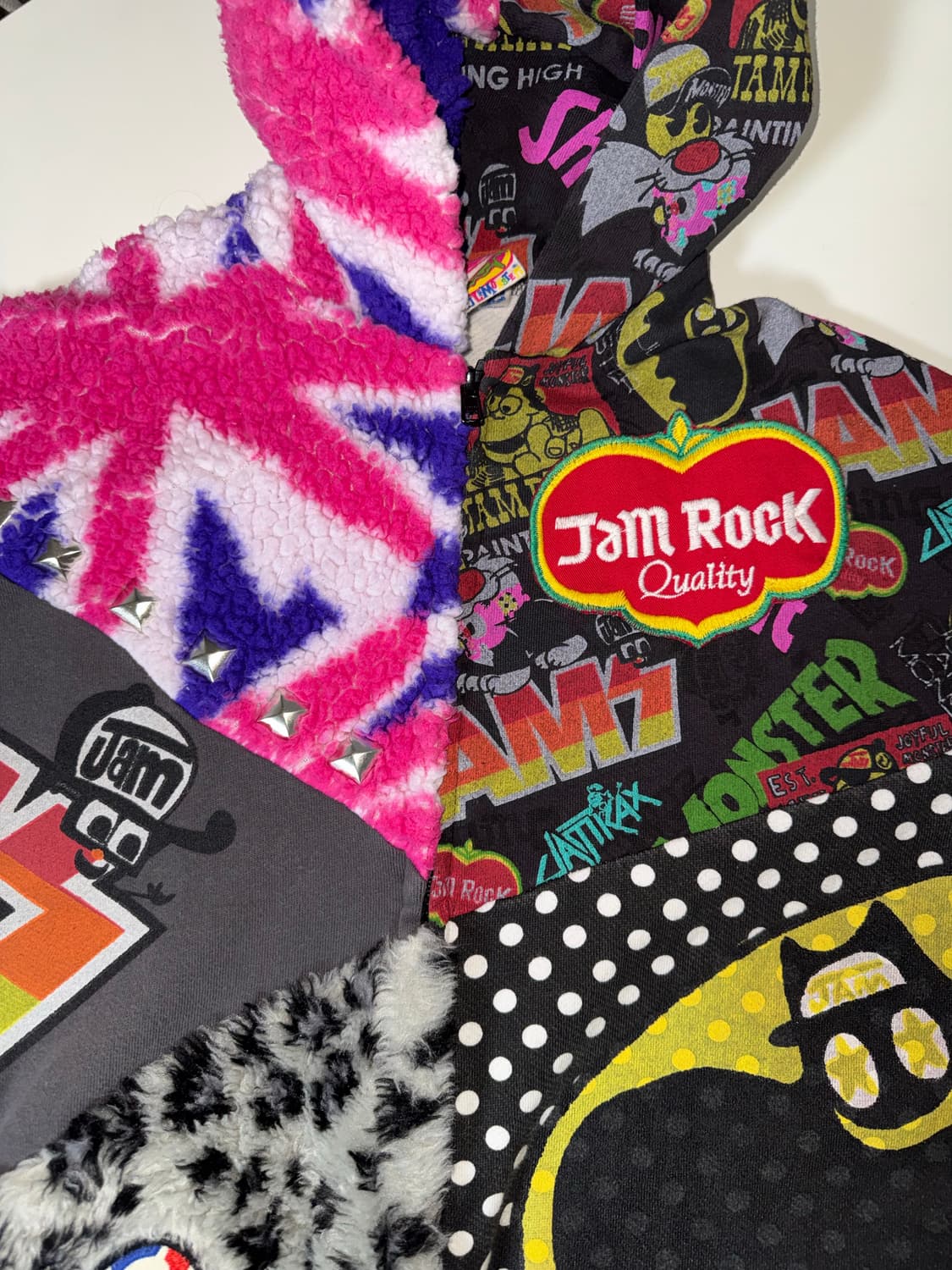 Joyful monster vintage Hood Zip-up 상품이미지2