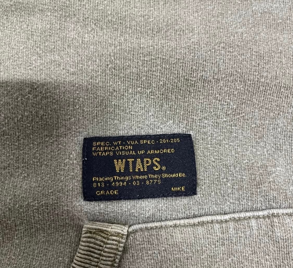 더블탭스 13SS 후드 집업 상품이미지3