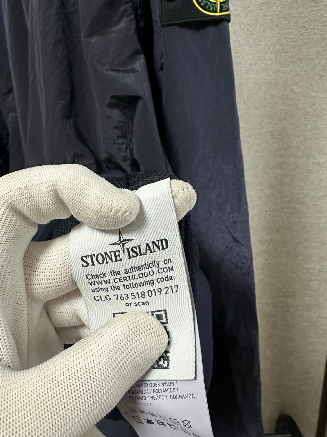(2XL) 스톤아일랜드 나일론메탈 맨투맨 네이비 상품이미지4