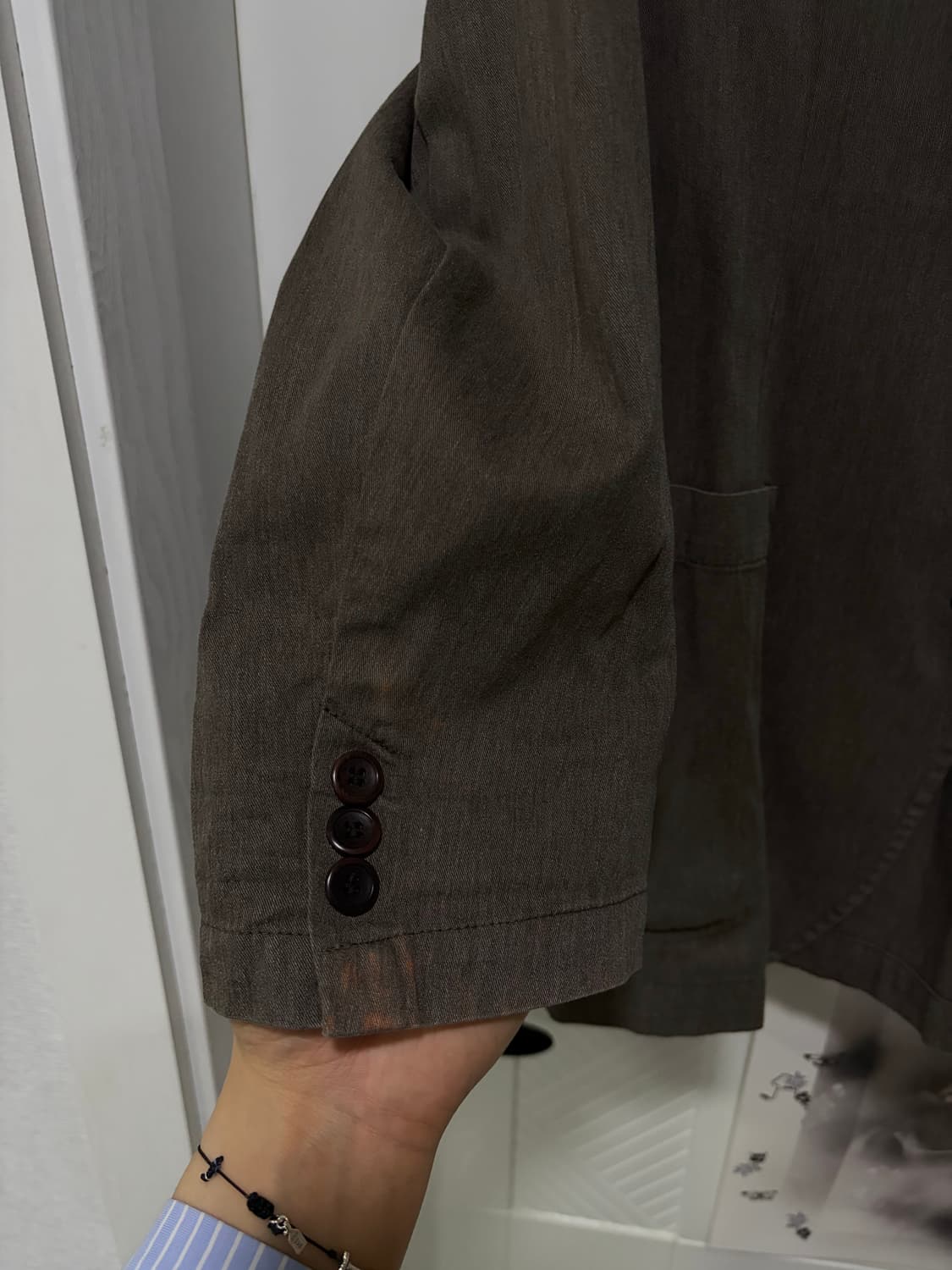 C.P. 컴퍼니 브라운 면 자켓 상품이미지5