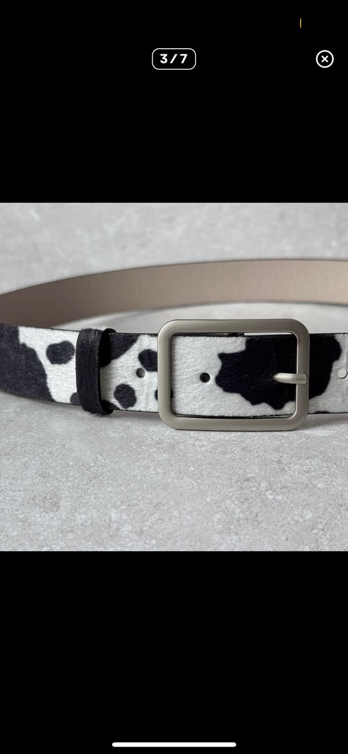 Animal pattern belt 상품이미지3