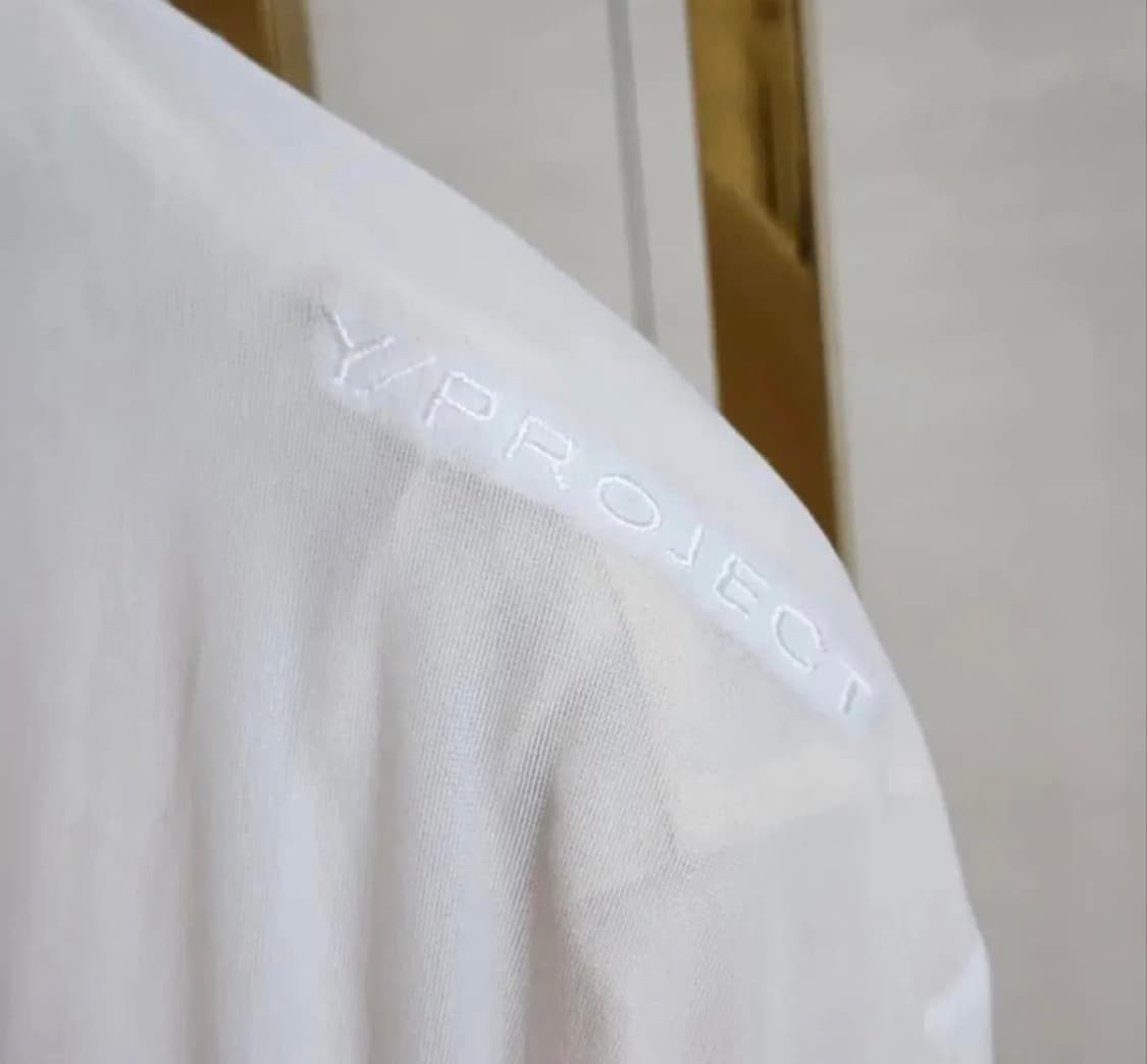 Y Project 레이어드 화이트 원피스 상품이미지3