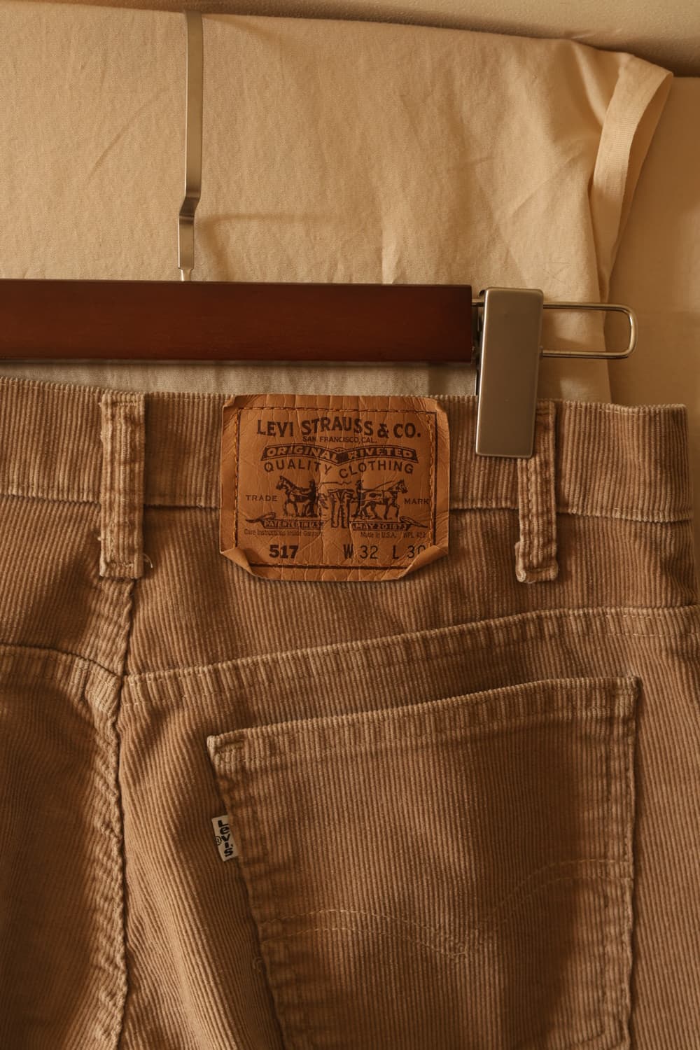 리바이스 90s 517 코듀로이 부츠컷 팬츠 w32 L30 상품이미지6