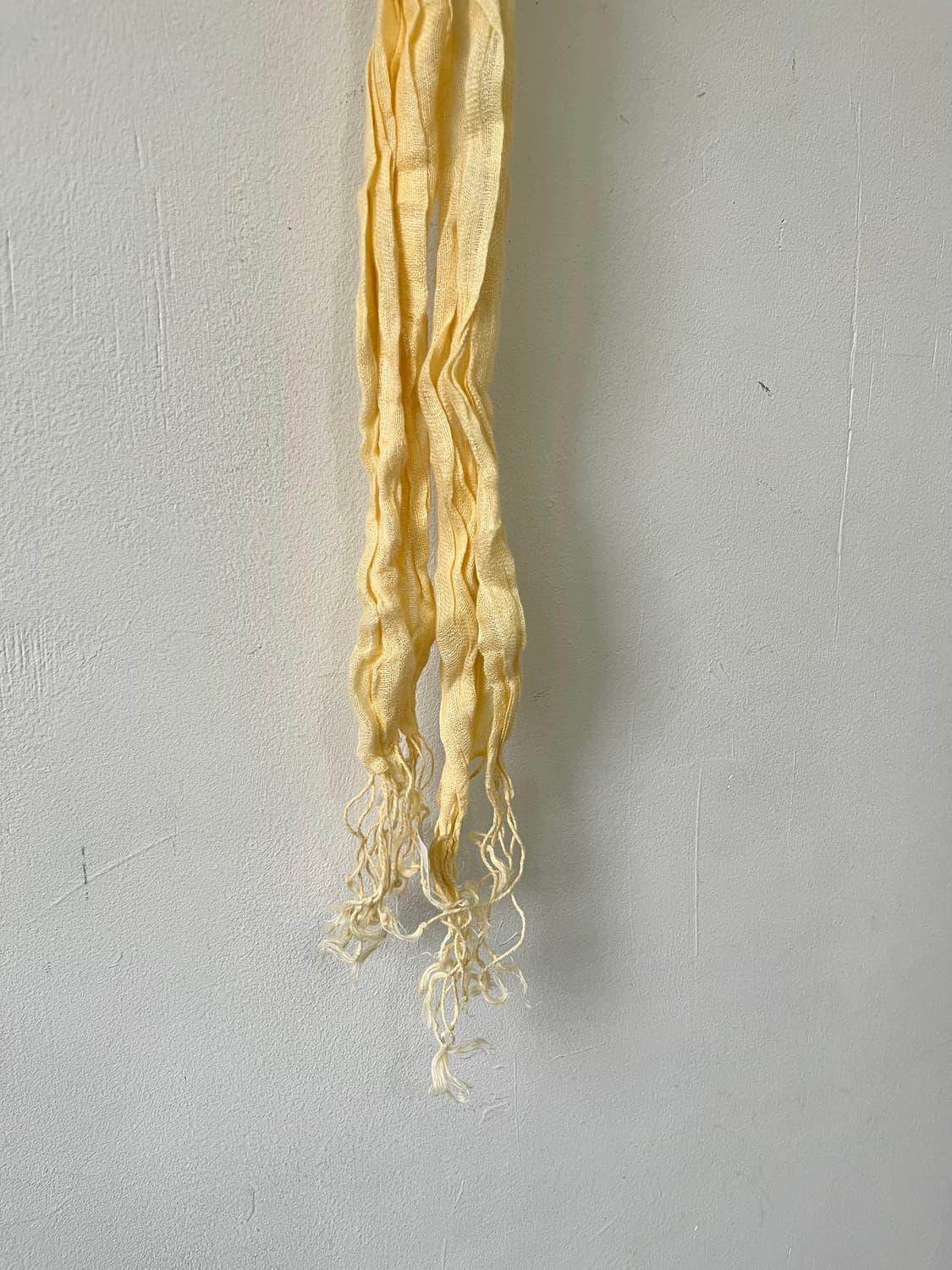 Japan vtg 엘로우 스카프 상품이미지2