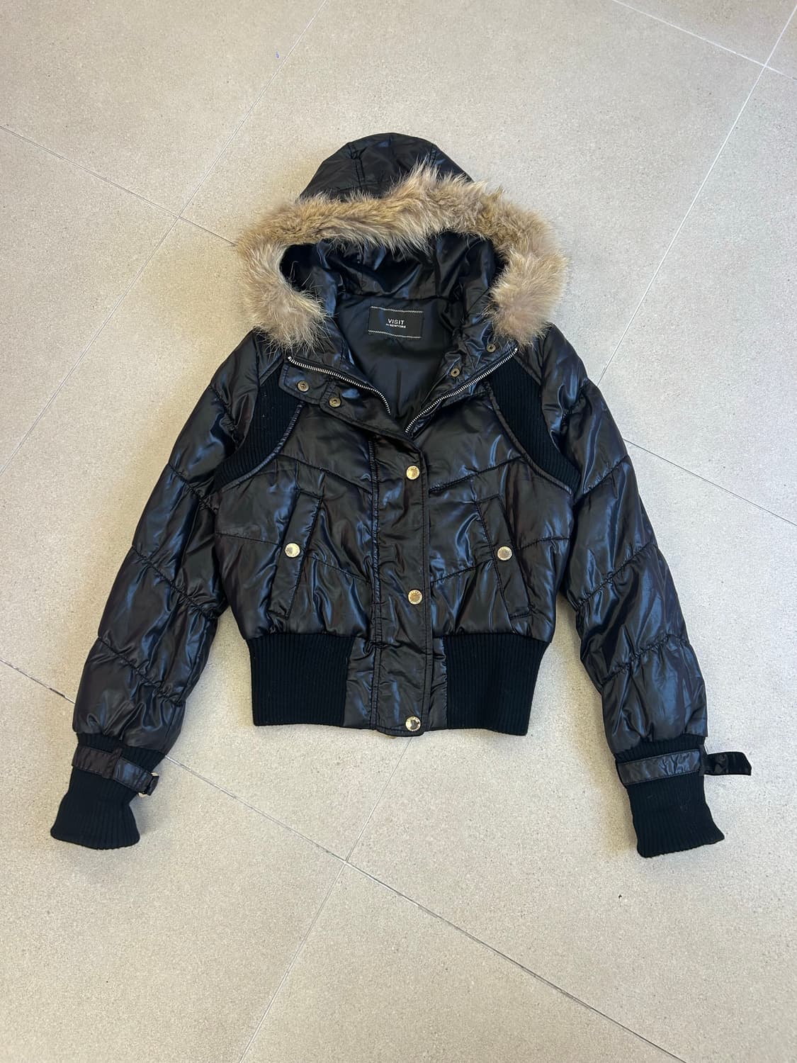 후드 숏패딩 상품이미지1