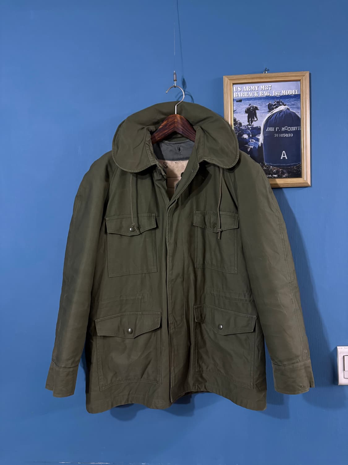 60‘s USAF OG-107 Field Jacket.  상품이미지1