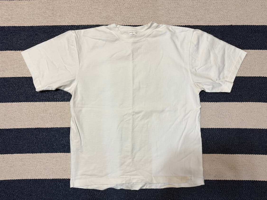 [XL] 캠버 CAMBER 헤비웨이트 반팔티 화이트 세탁만 한 새상품 상품이미지1