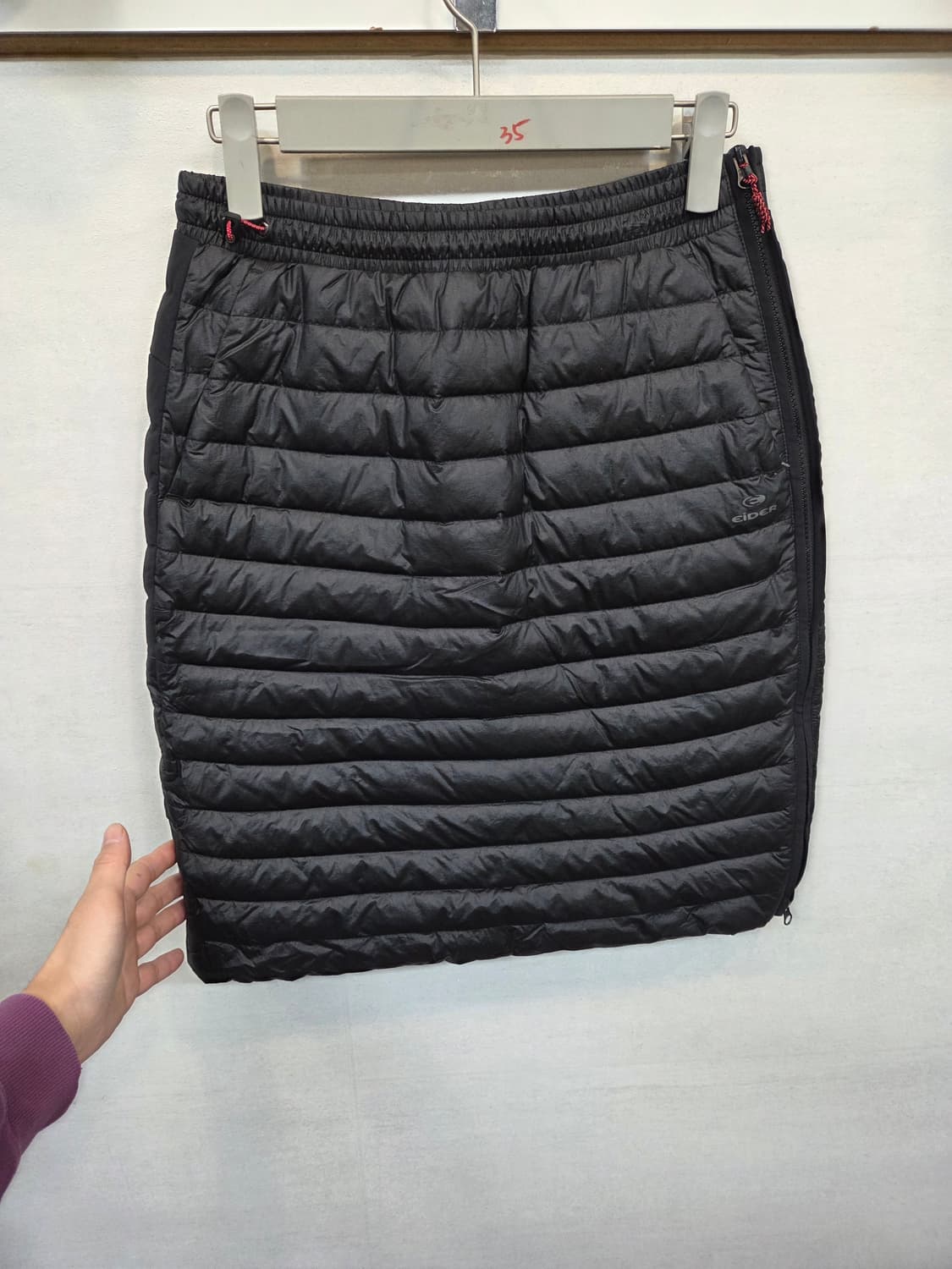 아이더 퍼텍스 투웨이 구스다운 경량패딩 스커트 m 상품이미지1