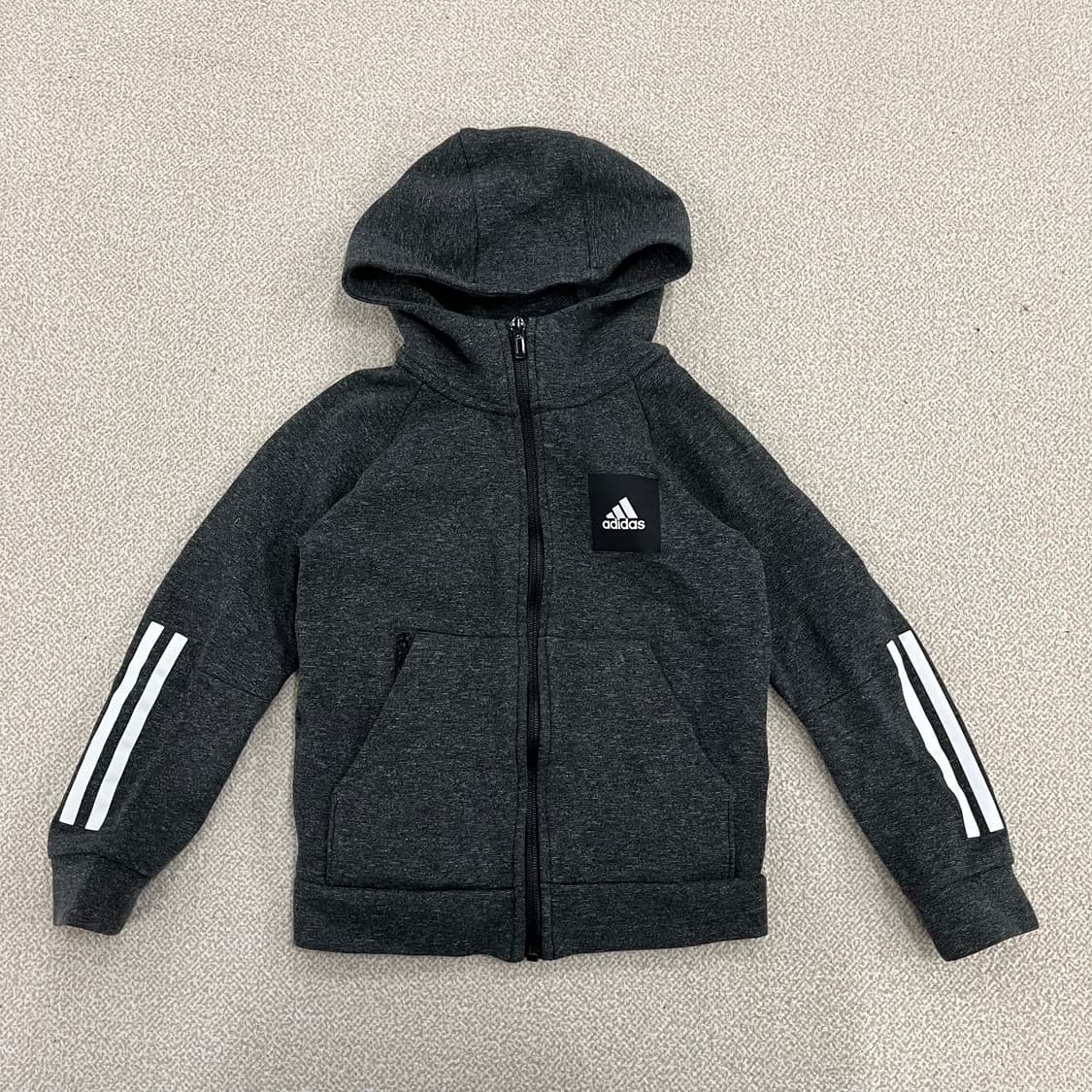 [130] 아디다스 키즈 머스트 해브 후드 집업 0119M1 상품이미지1