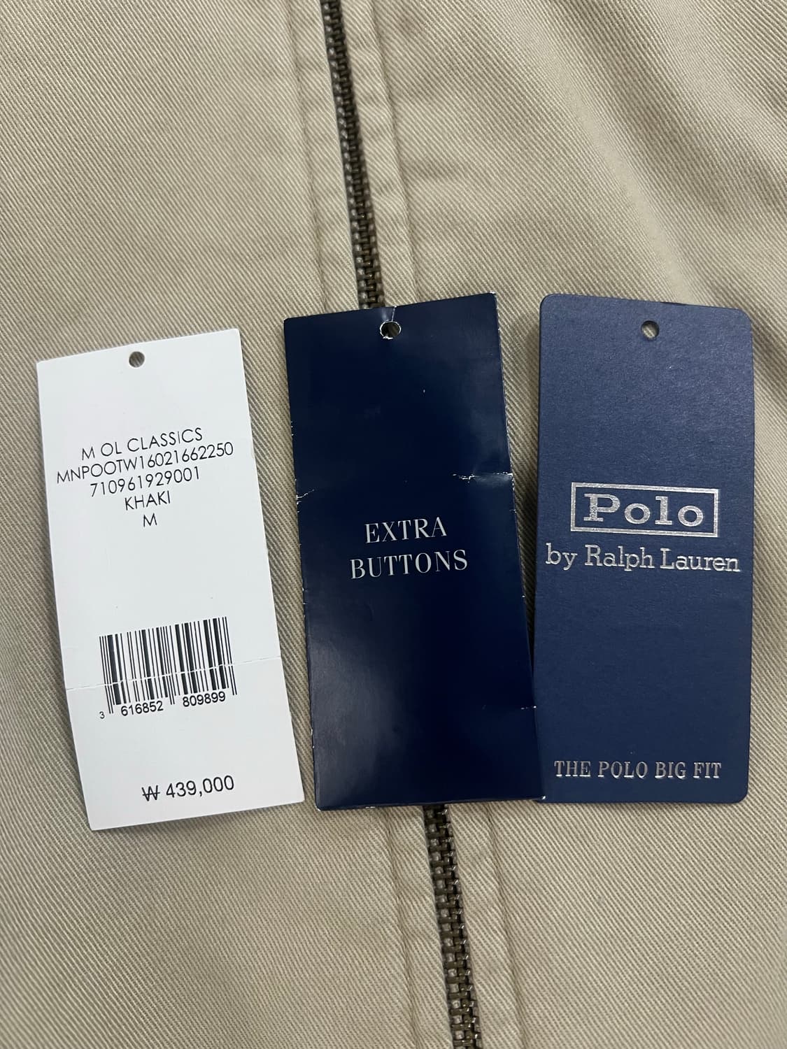 폴로 빅자켓 m사이즈 팝니다 상품이미지4