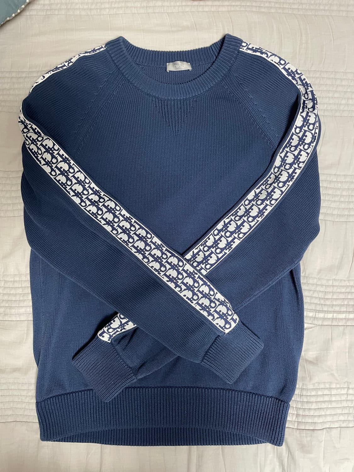 [정품] 디올 오블리크 인서트 니트 L 상품이미지1