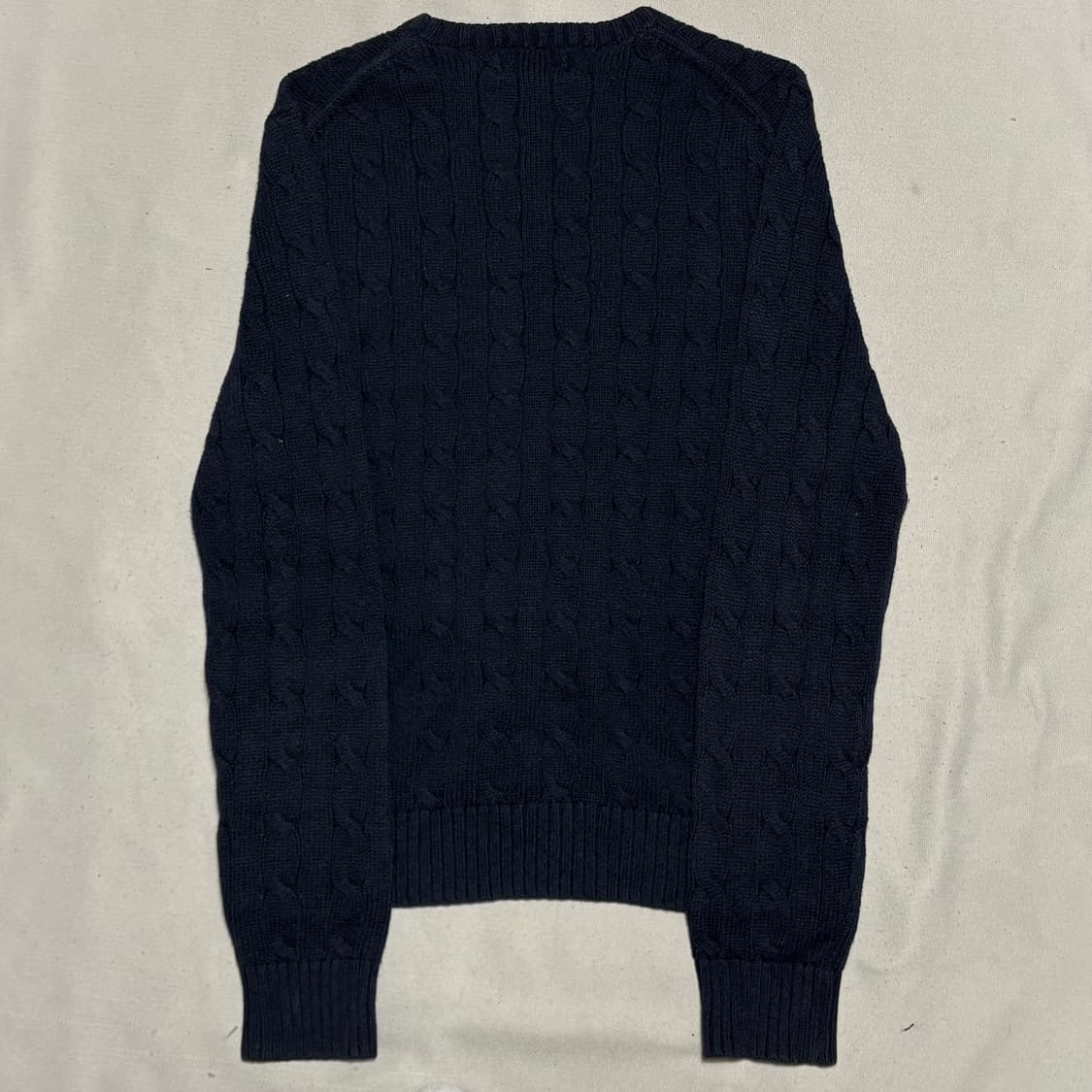 S 폴로랄프로렌 네이비 케이블 니트 상품이미지3