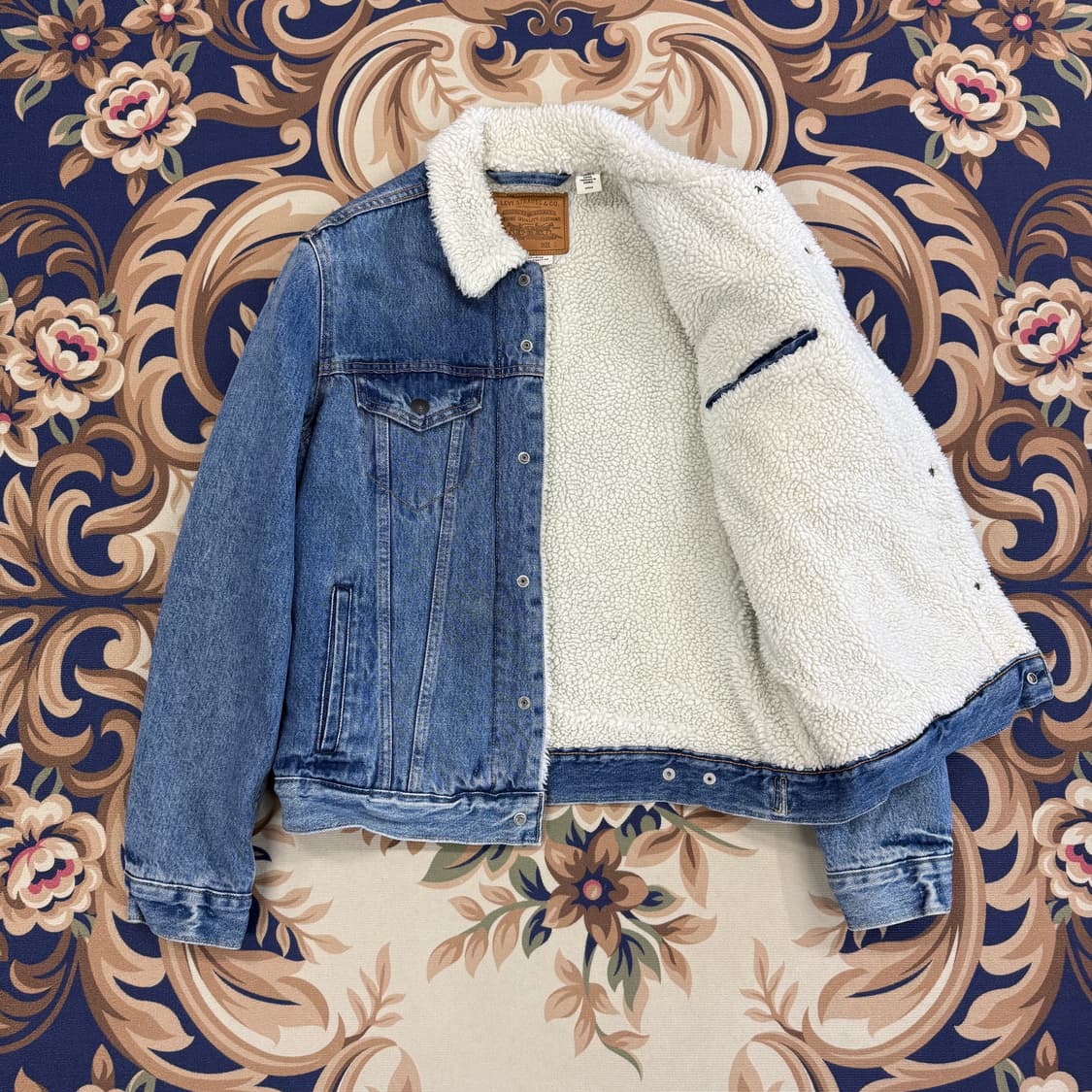 (S)리바이스 Levis 데님 쉐르파 자켓 상품이미지3