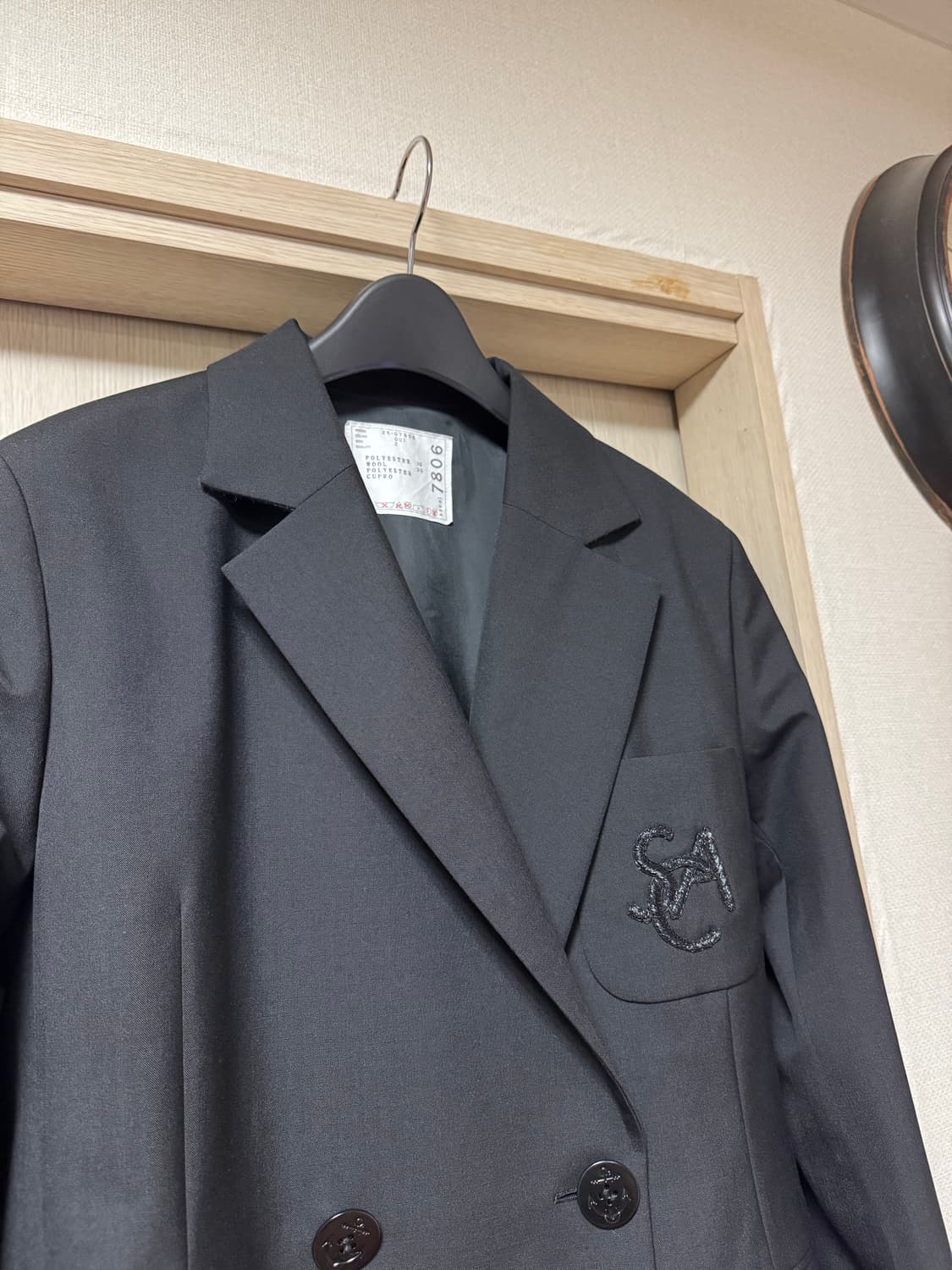 사카이 Sacai 25ss 여성 엠블럼 자켓 새상품 상품이미지7