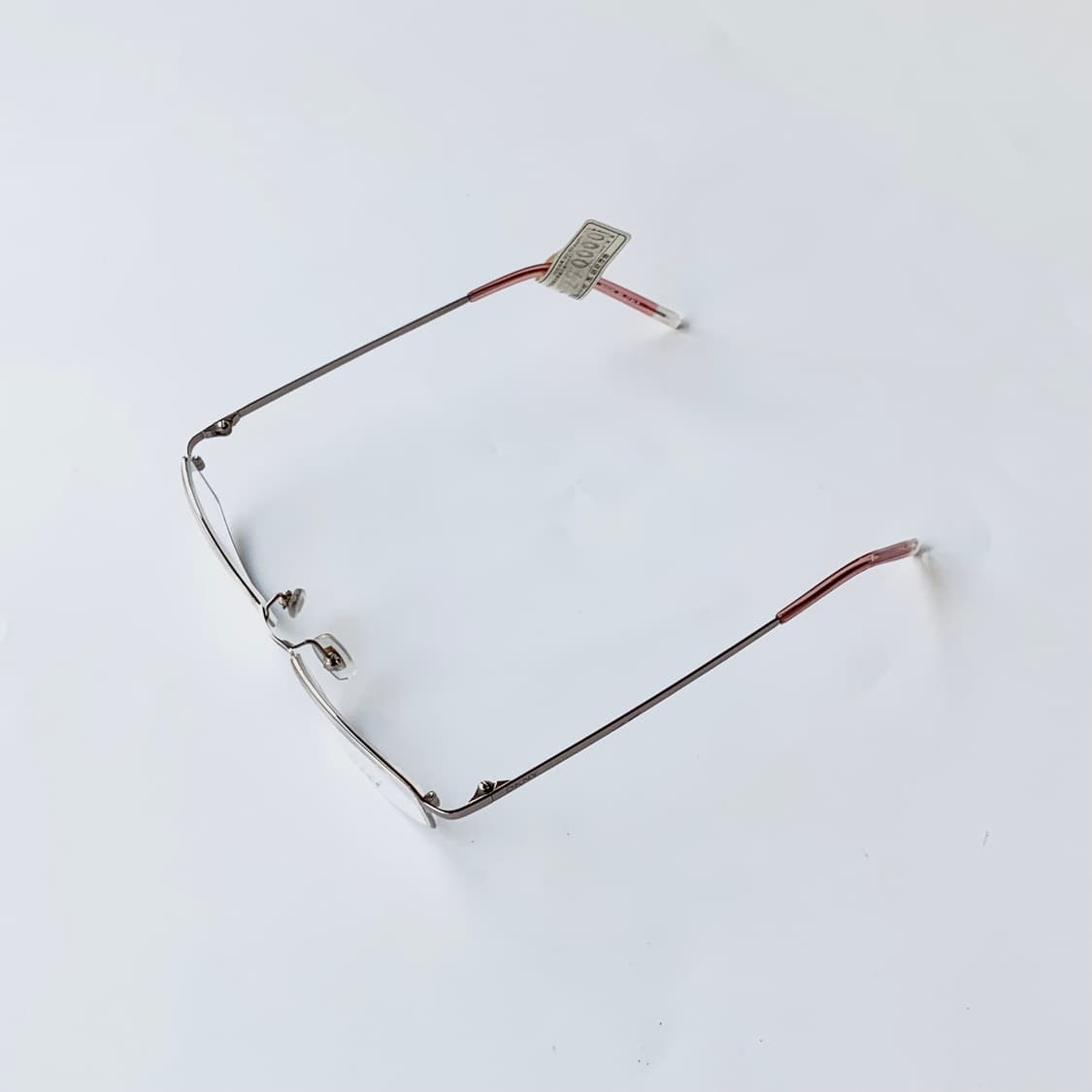 867 DKNY 디케이엔와이 데드스탁 빈티지 슬림 사각 메탈 실버 핑크  상품이미지4