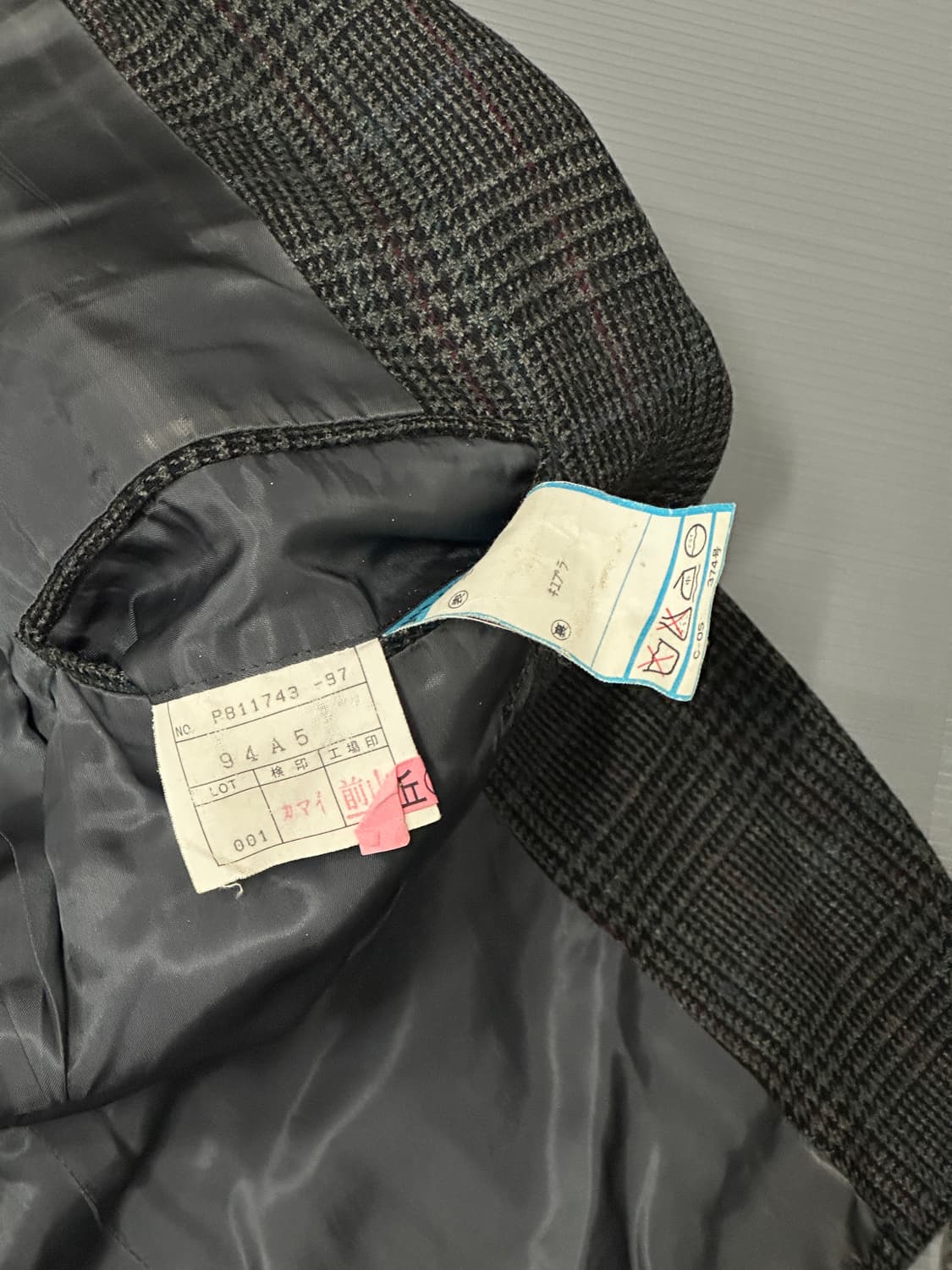 폴로 랄프로렌 체크 블레이져 자켓 상품이미지6