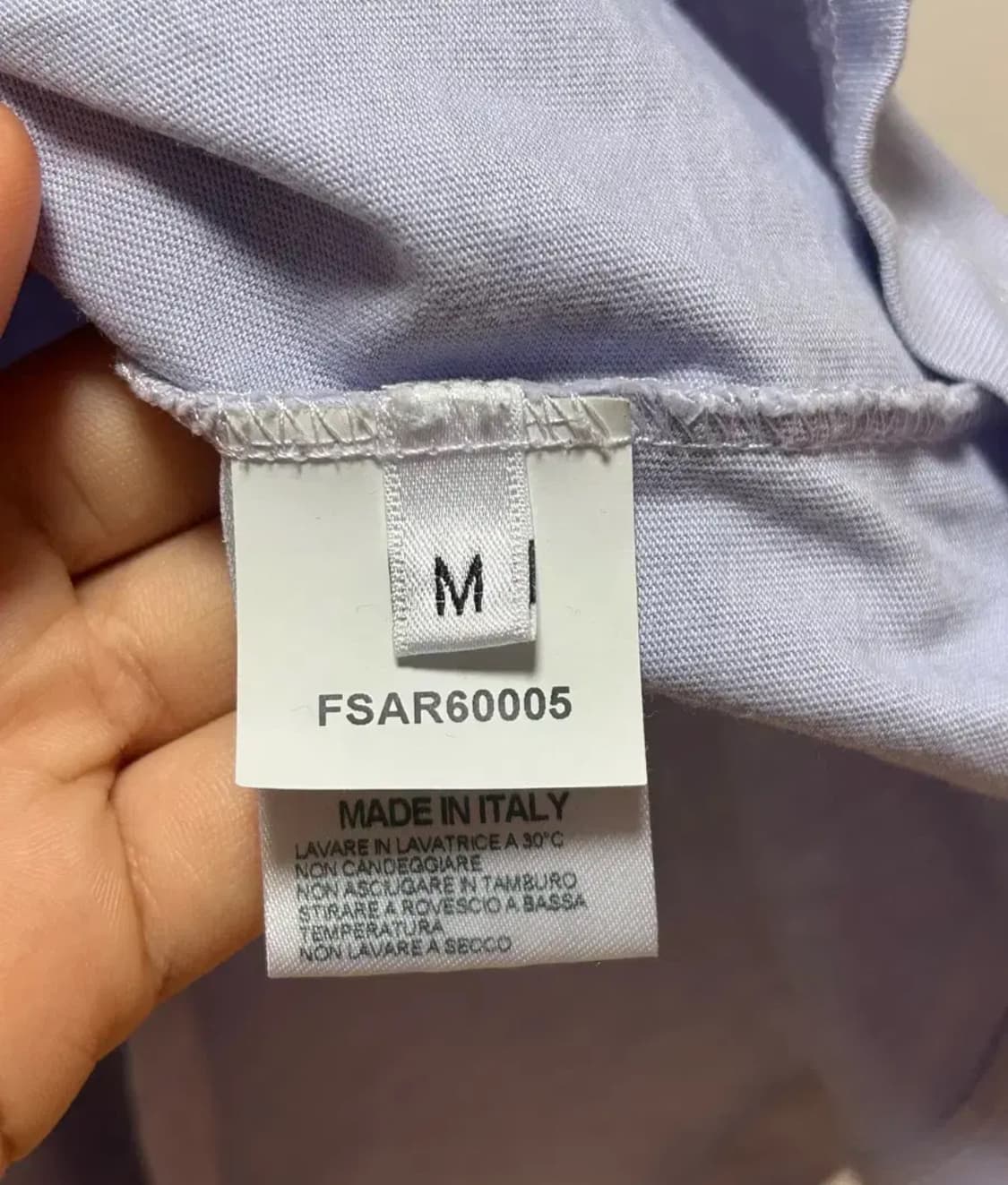 Aries 에리즈 라벤더 퍼플 반팔 티셔츠 상품이미지5