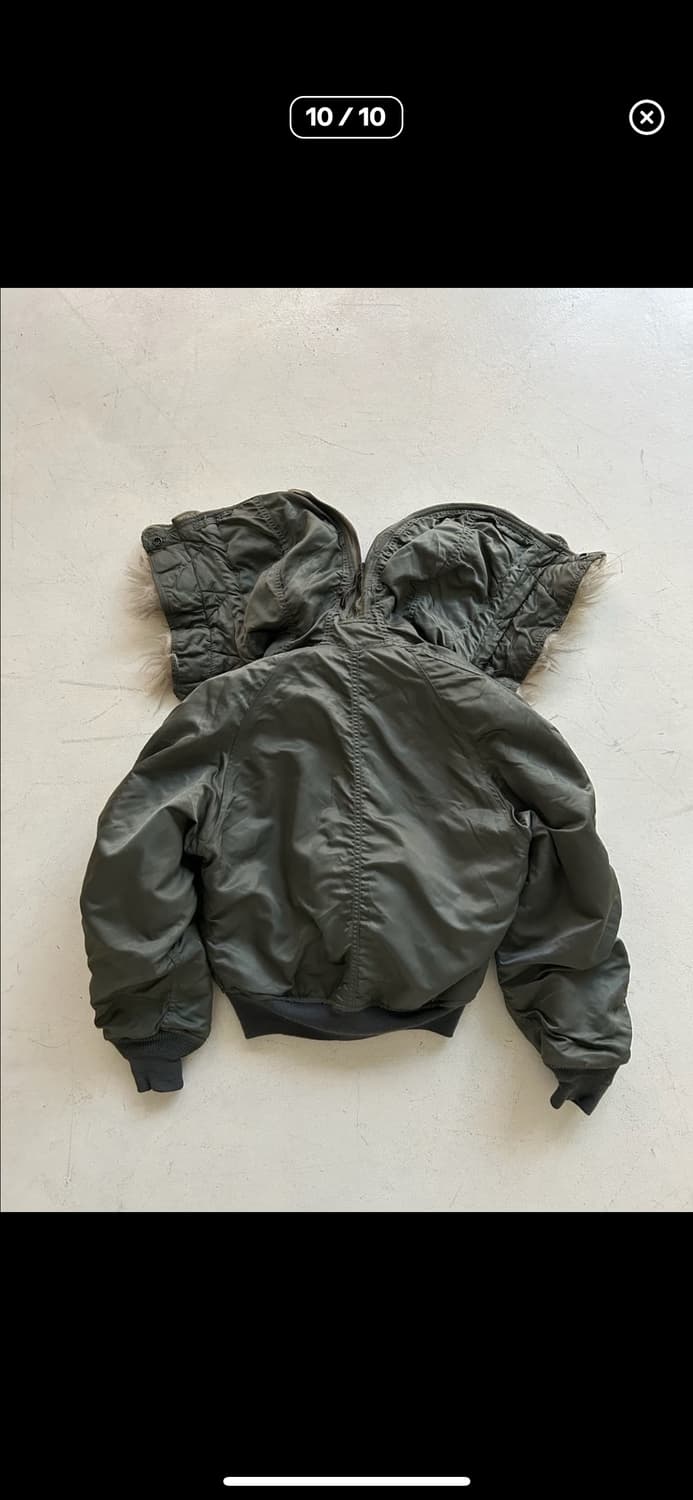 70‘s U.S Air force N-2B Flight Jacket 상품이미지10