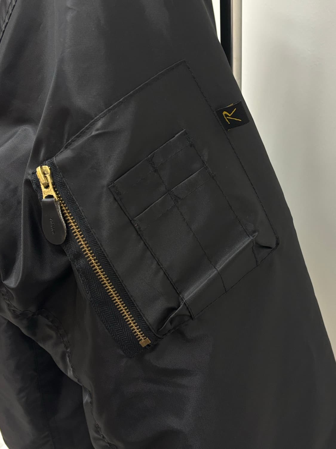 빈티지 블랙 MA-1 블루종 상품이미지8