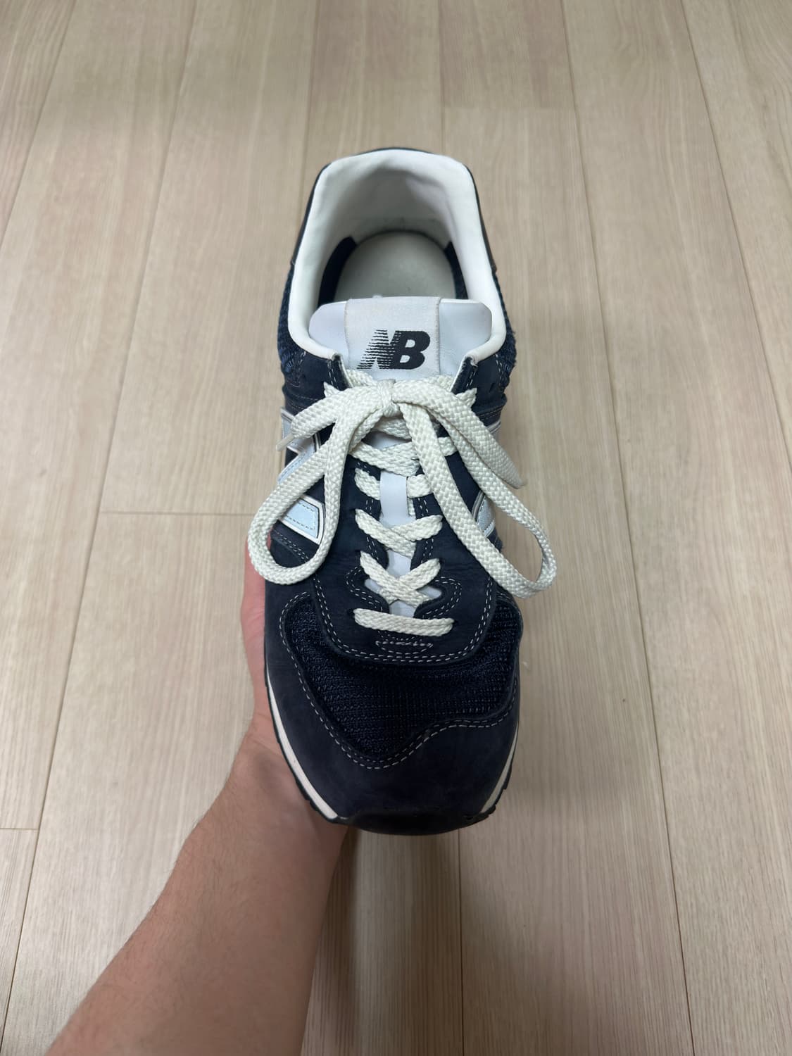 (270) 뉴발란스 포터리 574 프리미엄 하드 네이비 상품이미지4