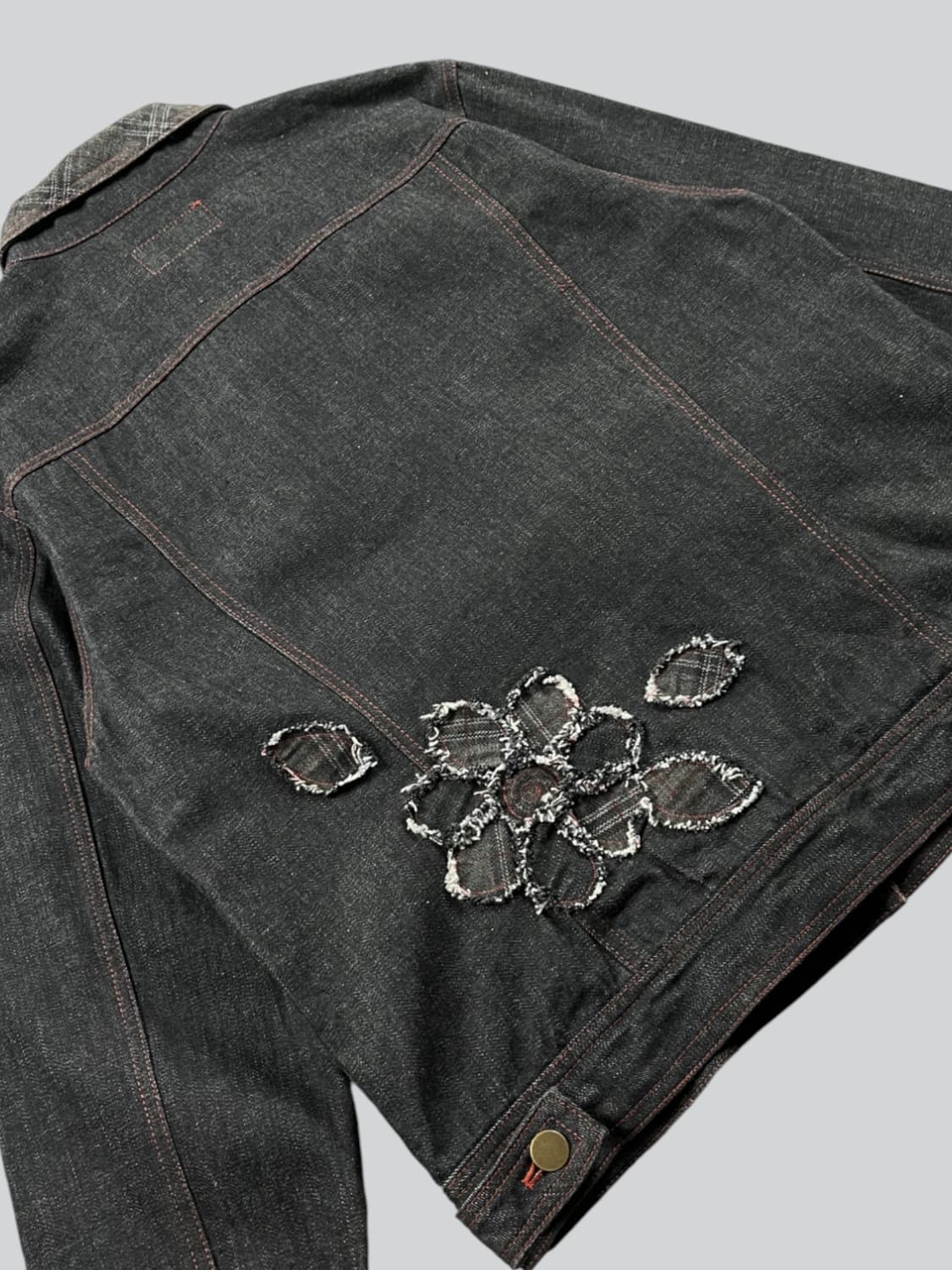 vintage(made in japan) 데님 자켓  상품이미지6
