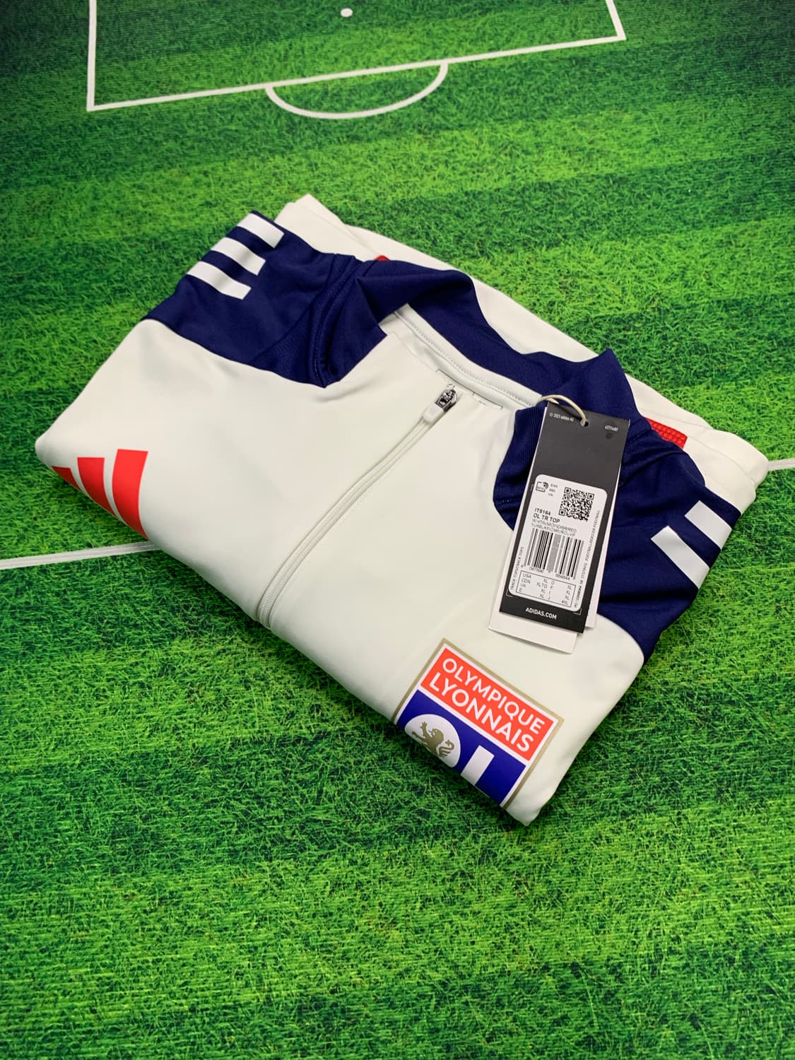 🧧추석할인🧧 리옹 반집업 트레이닝탑 XL 상품이미지3