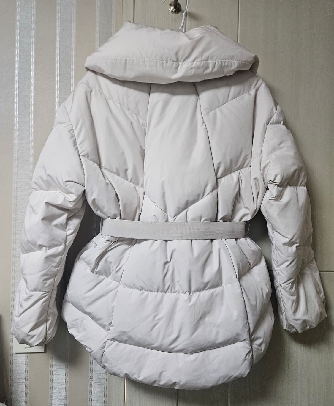 ZOOC 주크 하이넥 벨티드 덕다운 패딩 상품이미지6