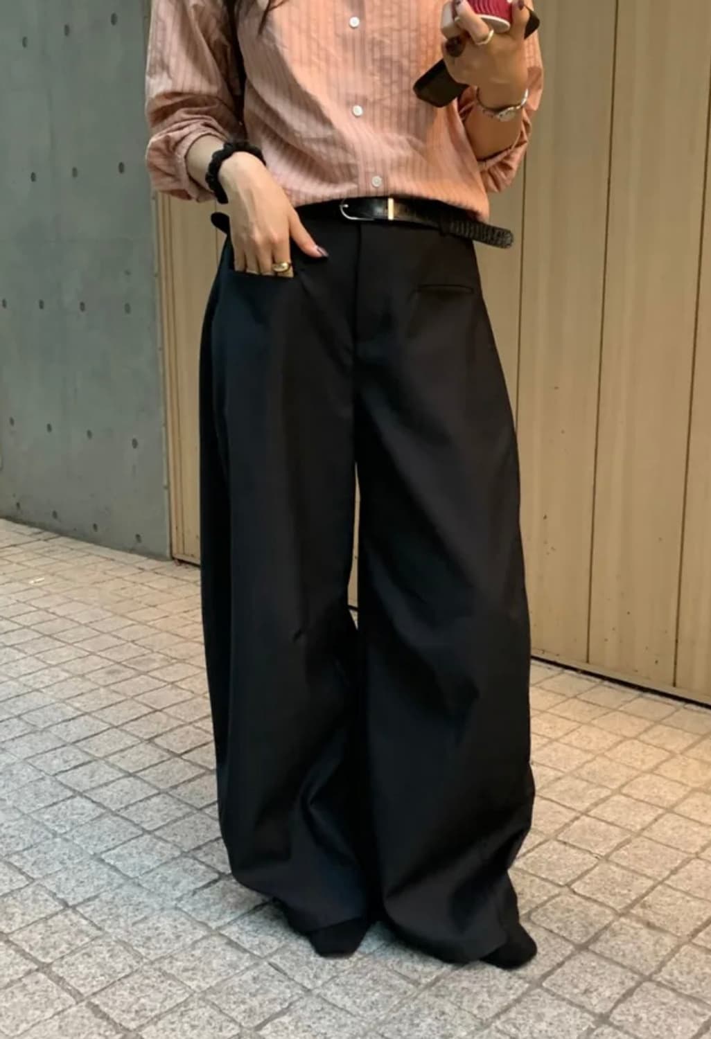 유이니 Silky curved pants(s) 상품이미지2