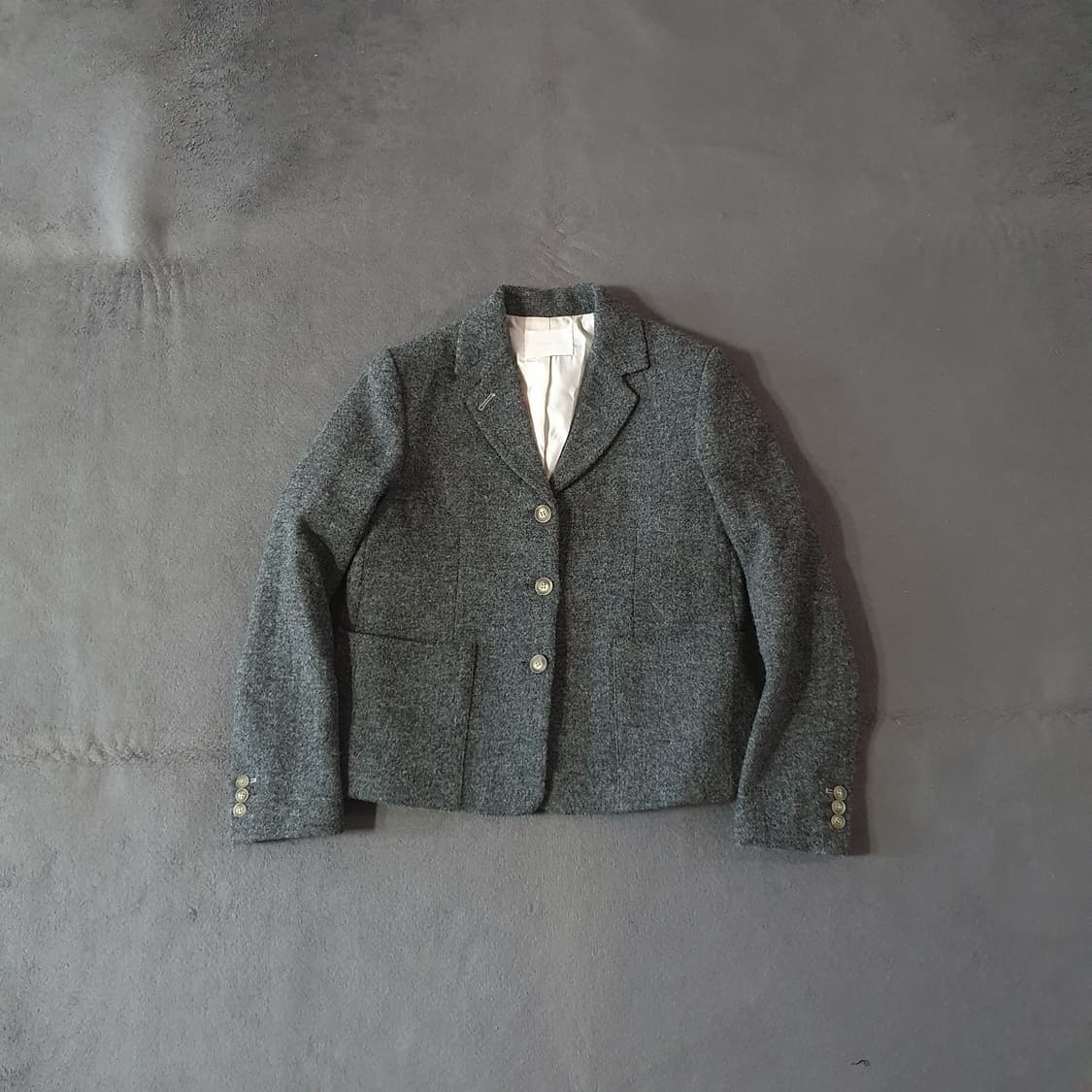 프론트로우 해리스트위드 울 자켓 S 상품이미지4