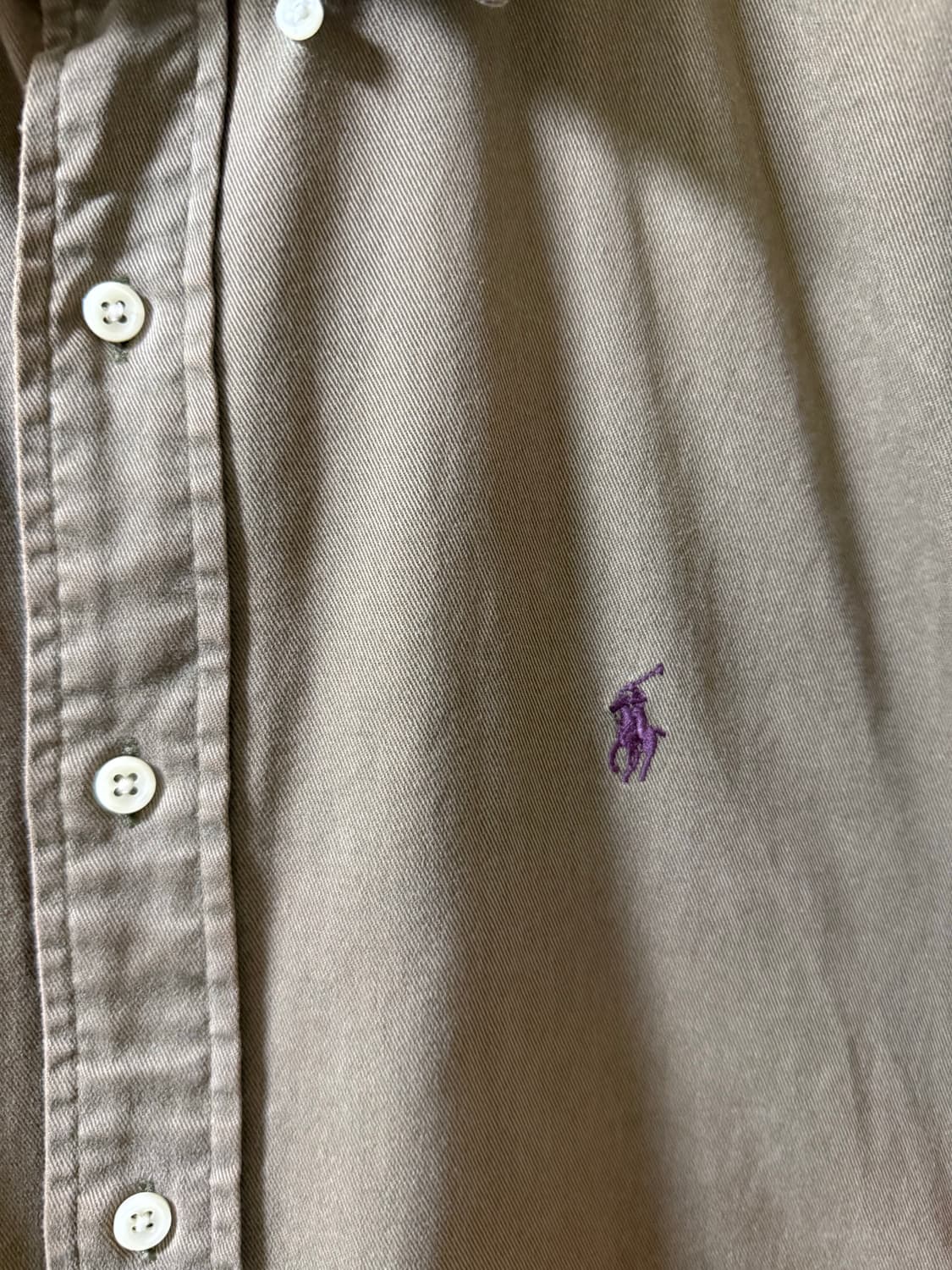 폴로 브라운 셔츠 상품이미지4