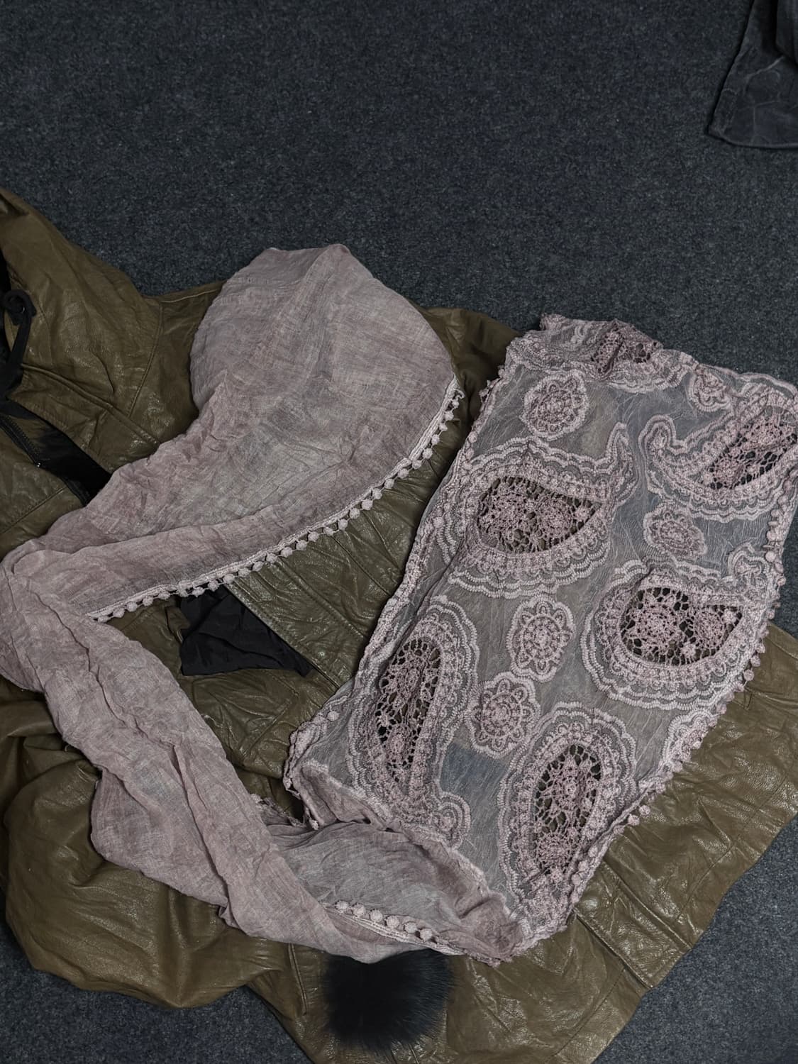 vintage Enthic fairy grunge scarf 상품이미지3