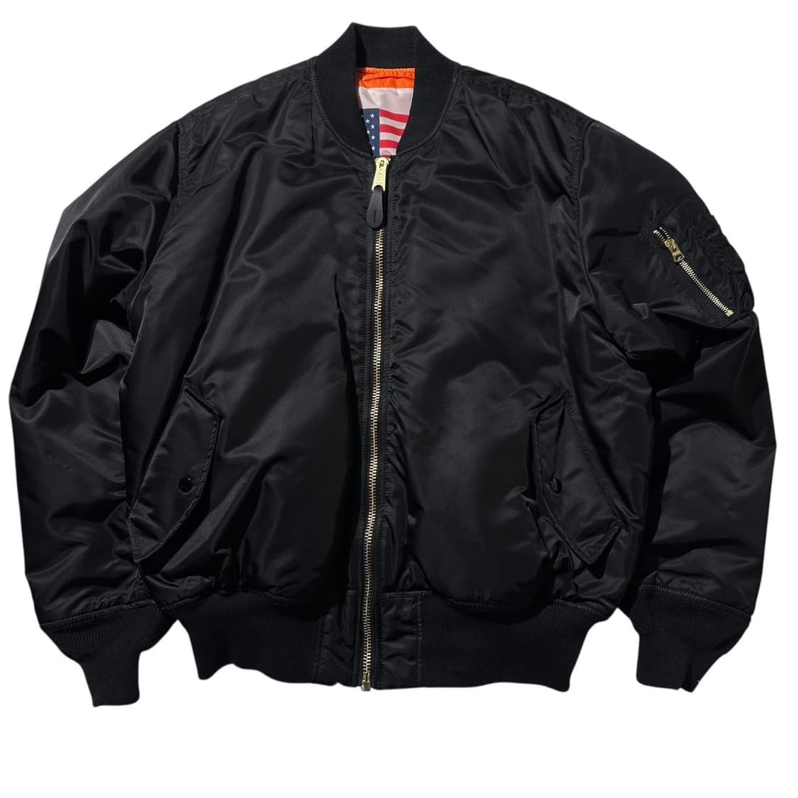알파 인더스트리 MA-1 항공 점퍼 블랙 상품이미지1