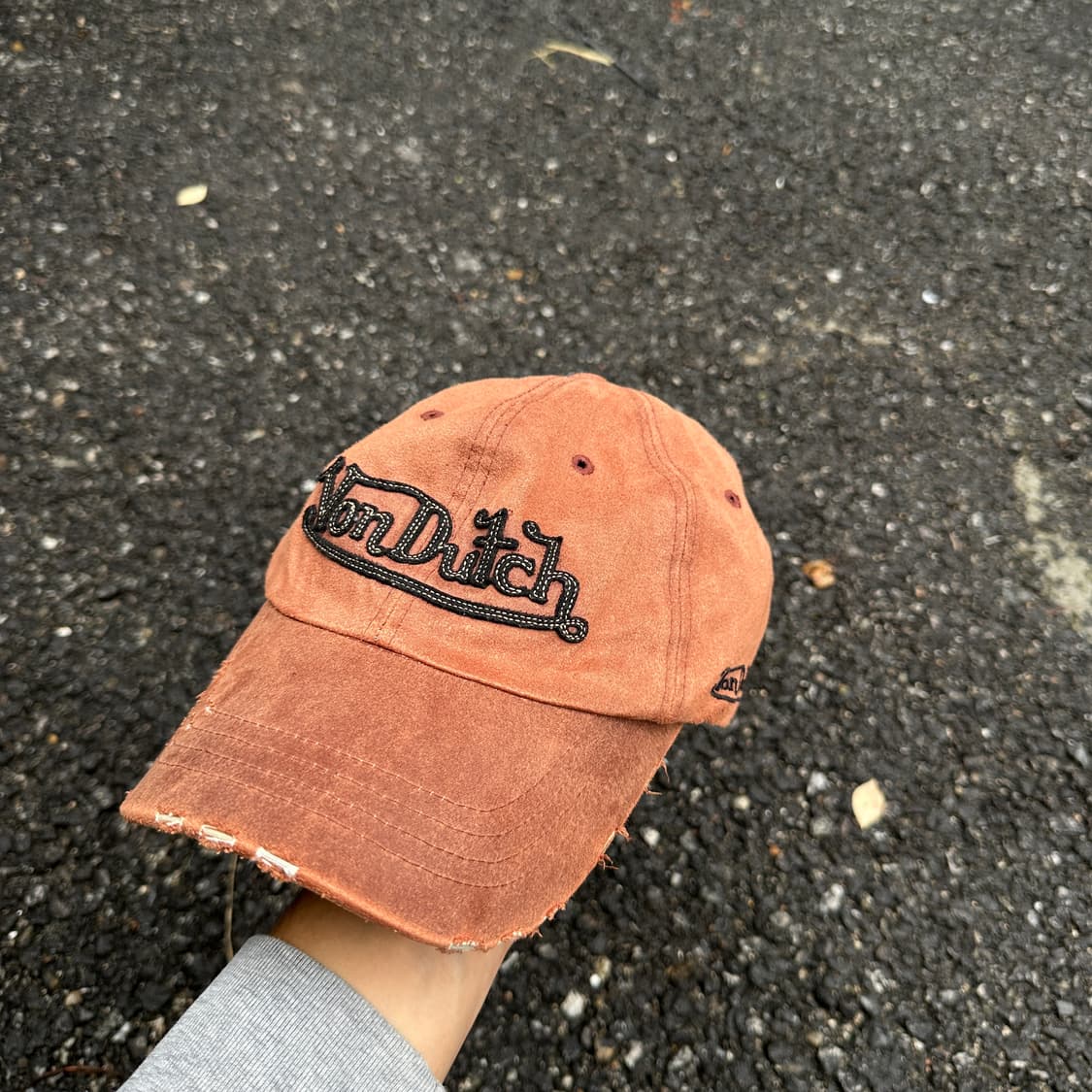 vintage von dutch suede cap 상품이미지2