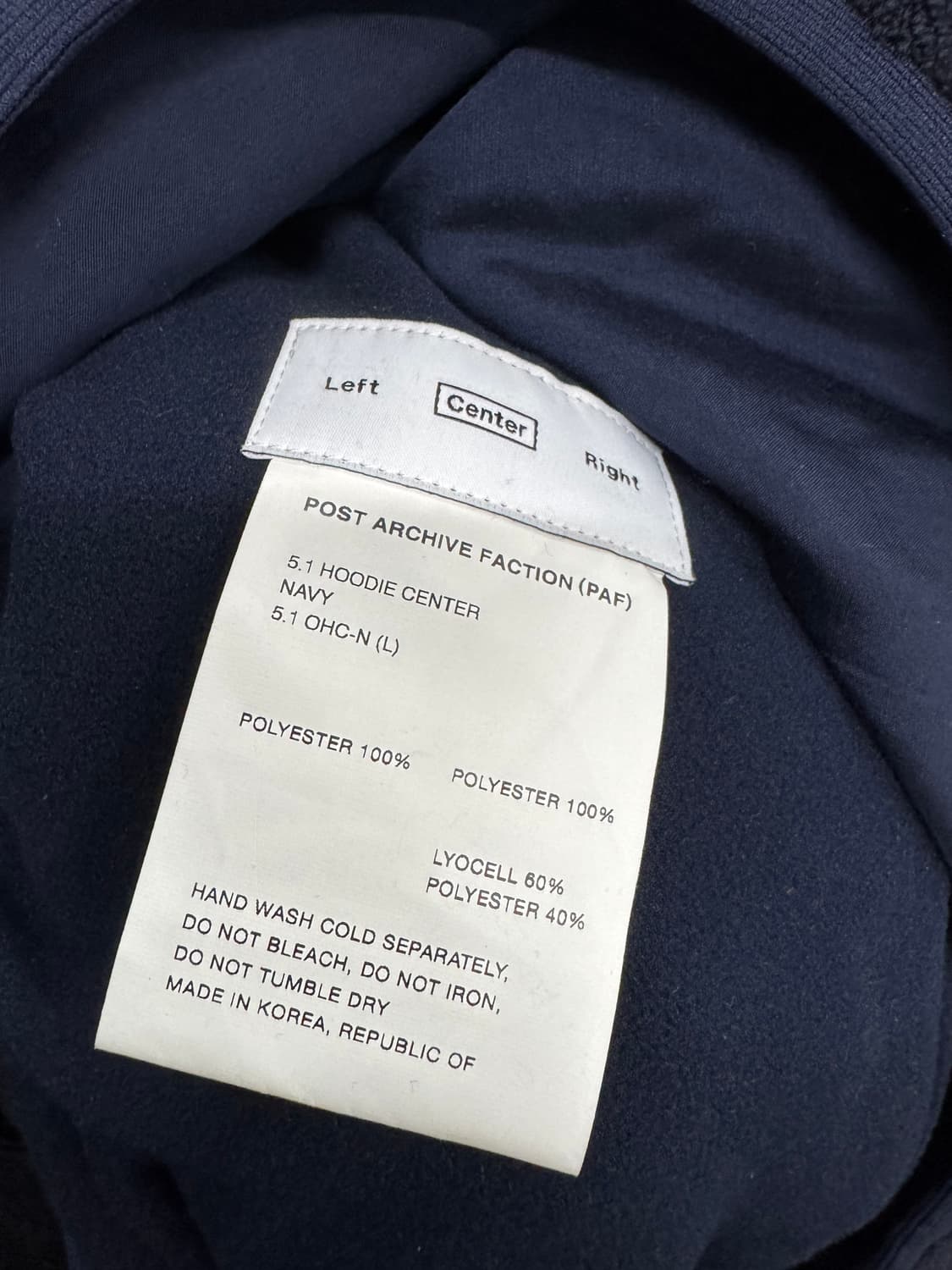 포스트 아카이브 팩션 후리스 파프 상품이미지4