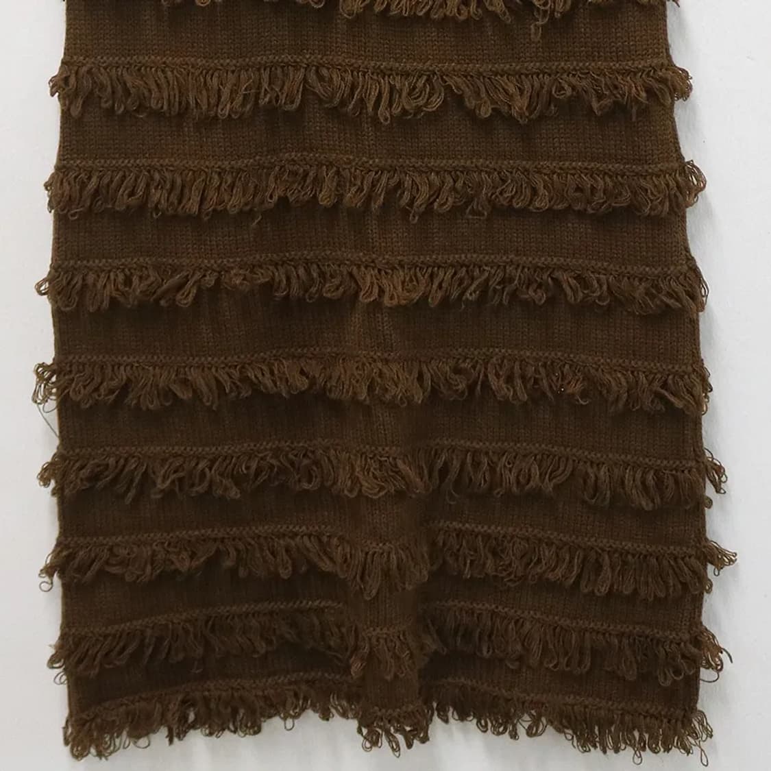 프릴 니트 밴딩 롱 스커트 63085 상품이미지4