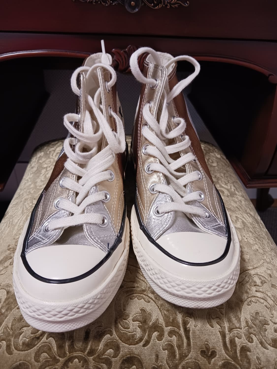 척테일러 척테일러 메탈릭골드  상품이미지1